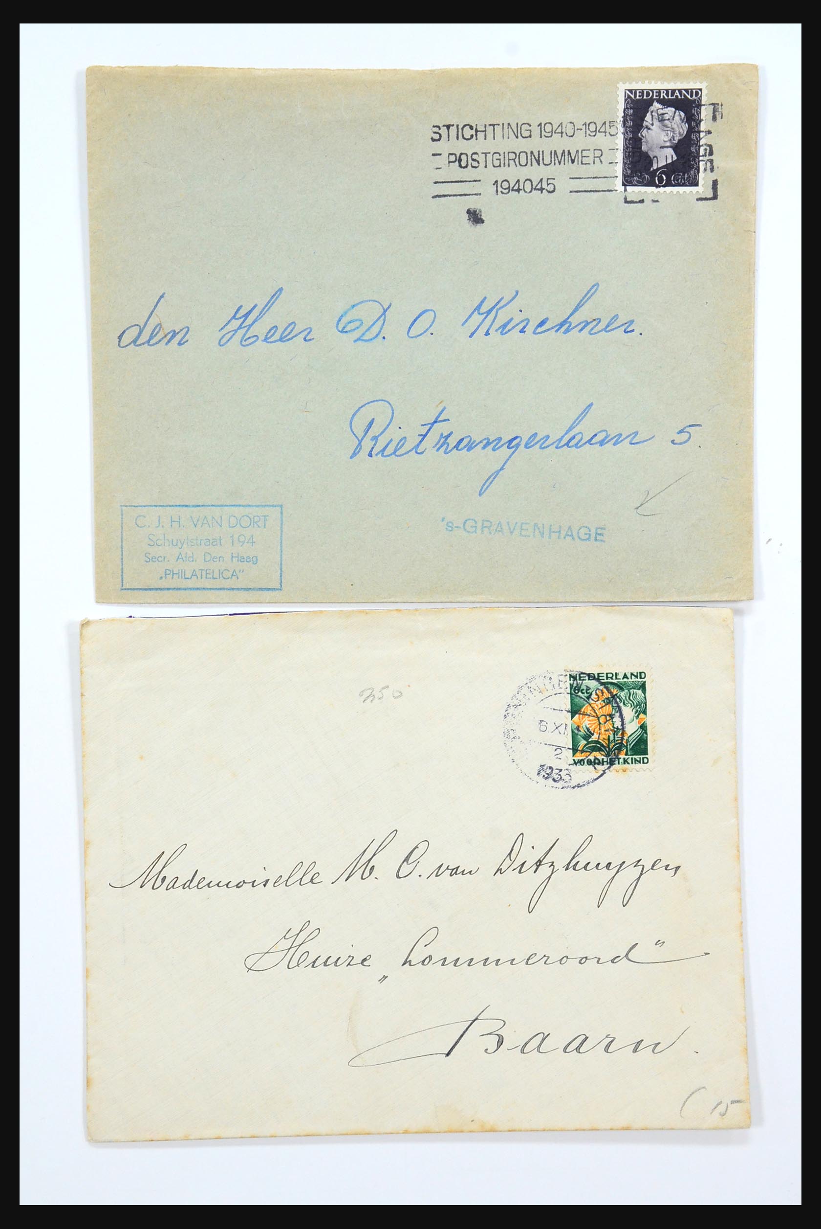 31360 4405 - 31360 Netherlands covers 1852-1960.