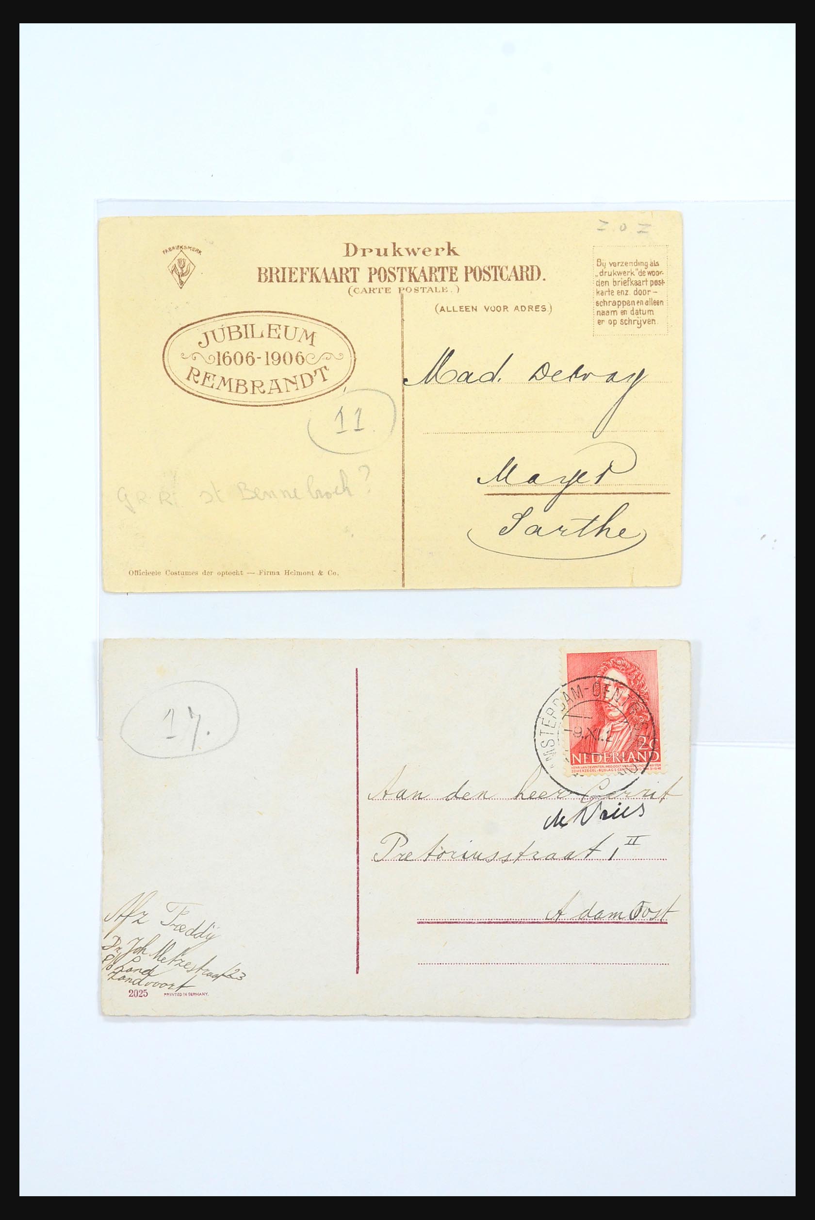 31360 4408 - 31360 Netherlands covers 1852-1960.