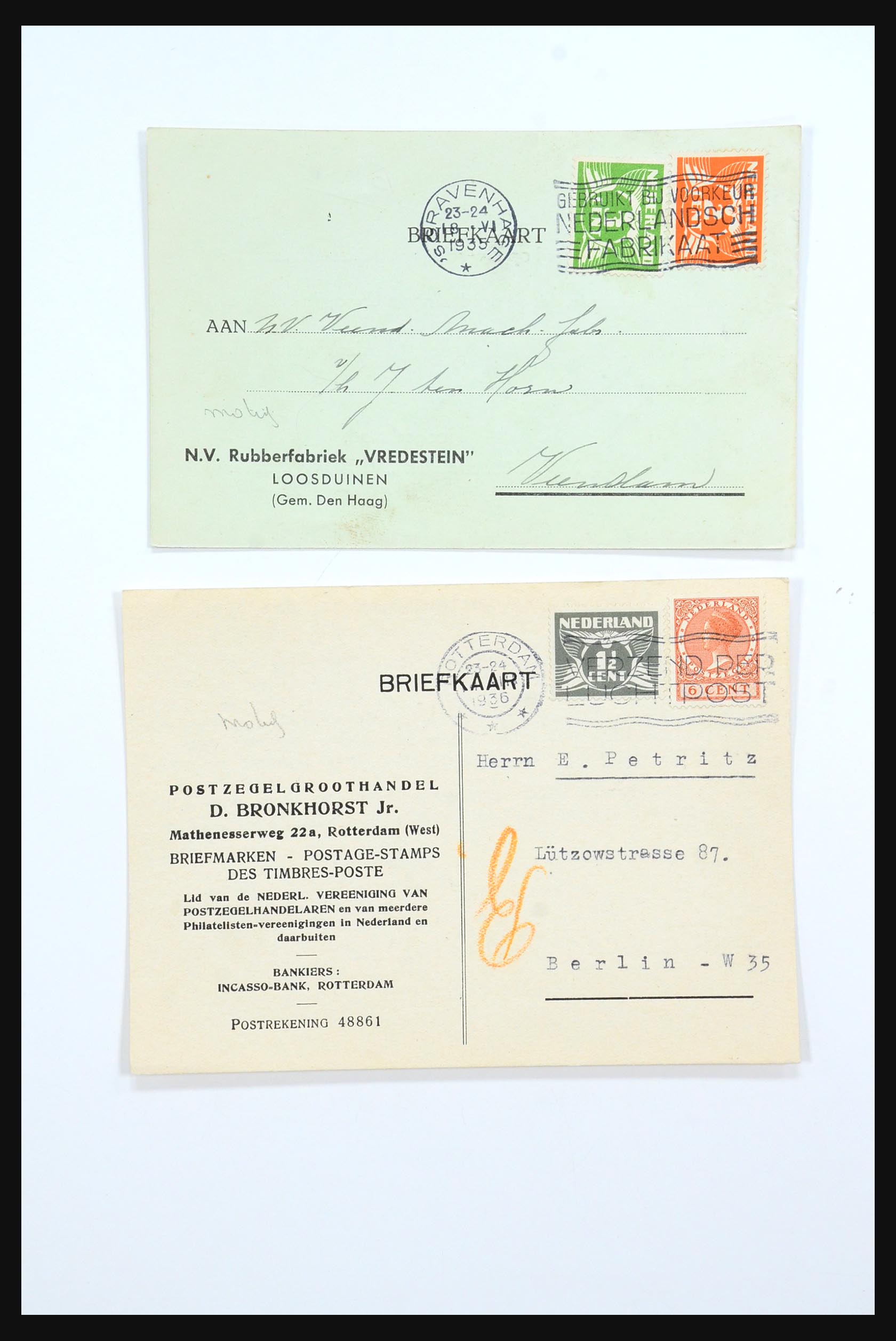 31360 4410 - 31360 Netherlands covers 1852-1960.