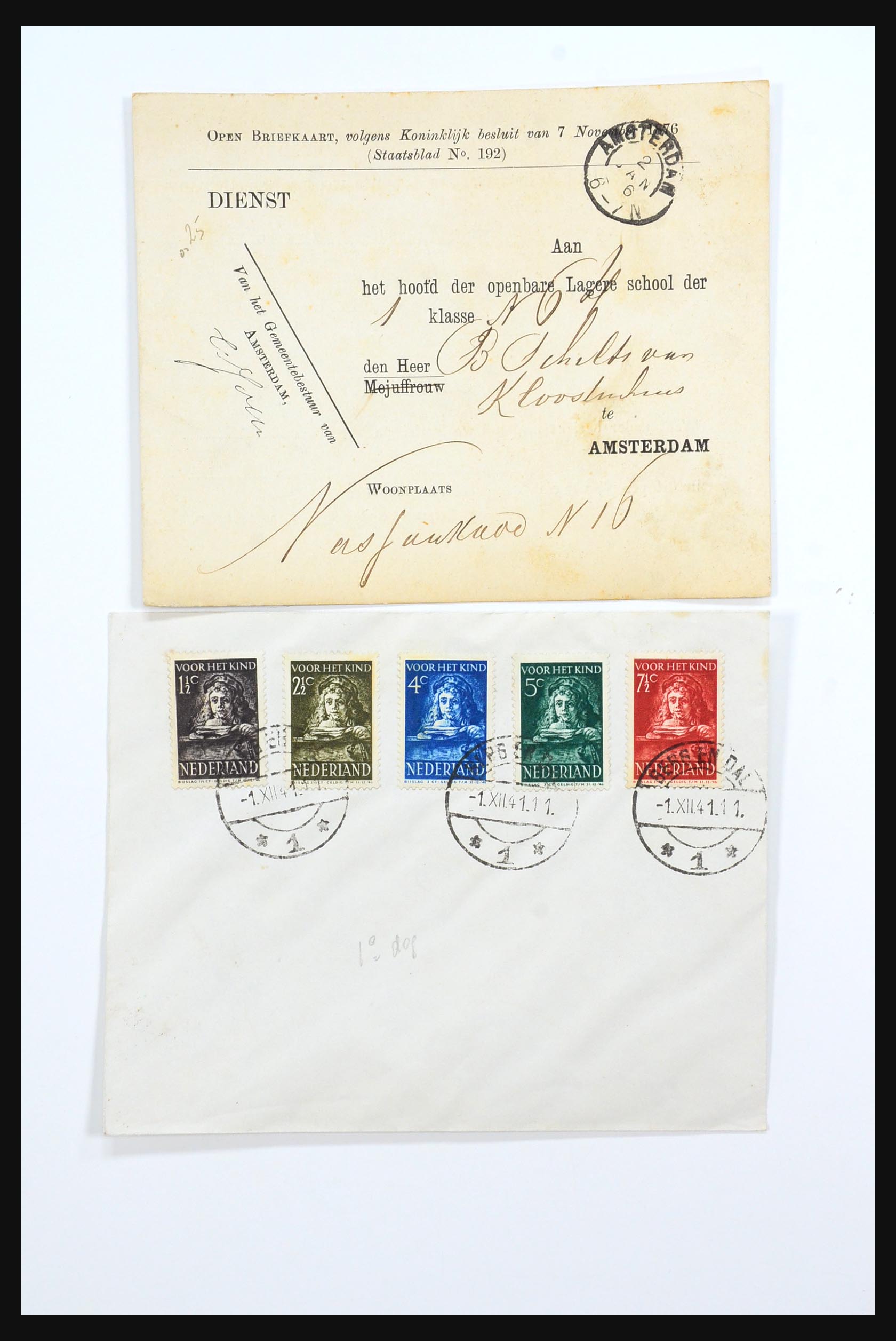 31360 4419 - 31360 Netherlands covers 1852-1960.