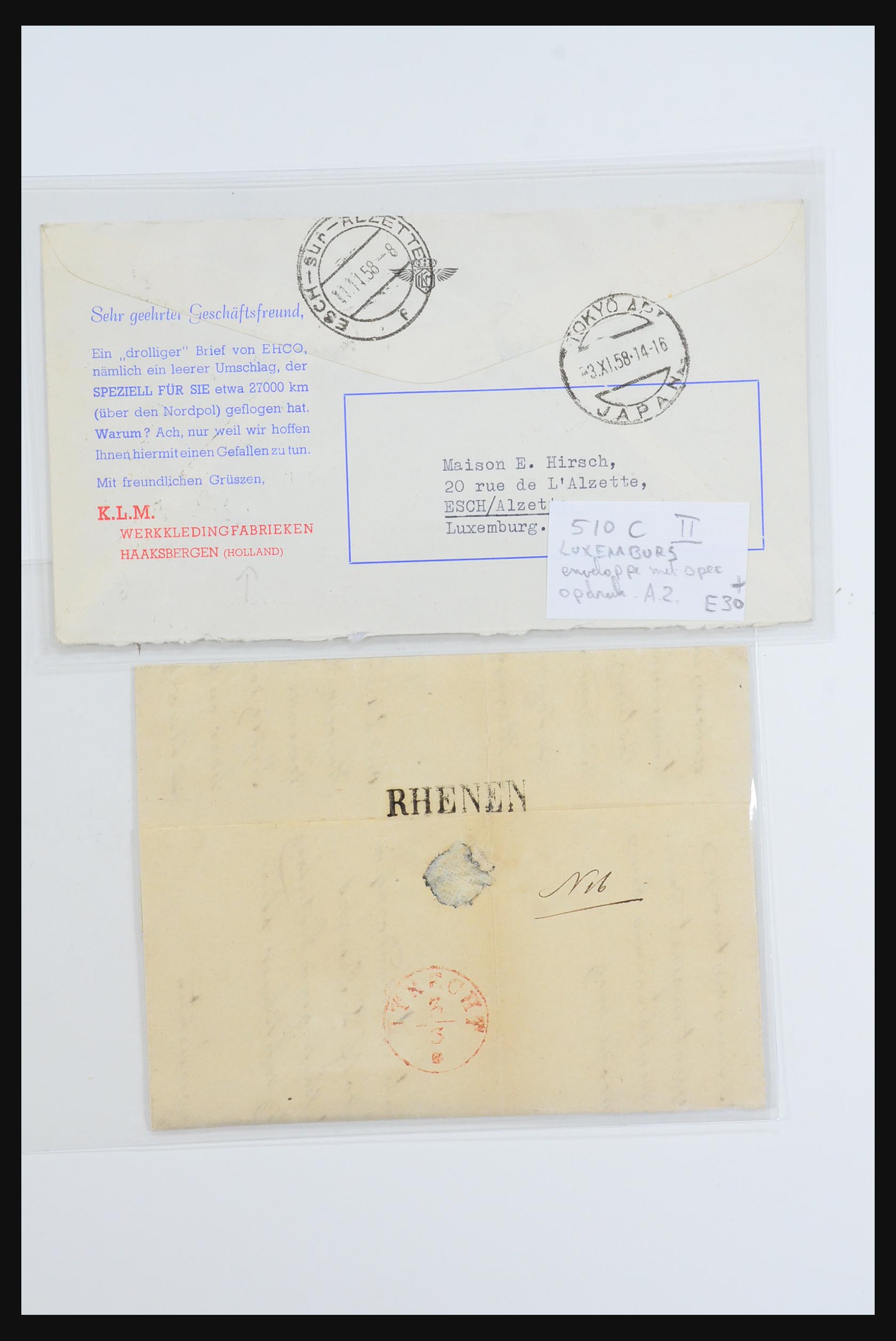 31360 4426 - 31360 Netherlands covers 1852-1960.