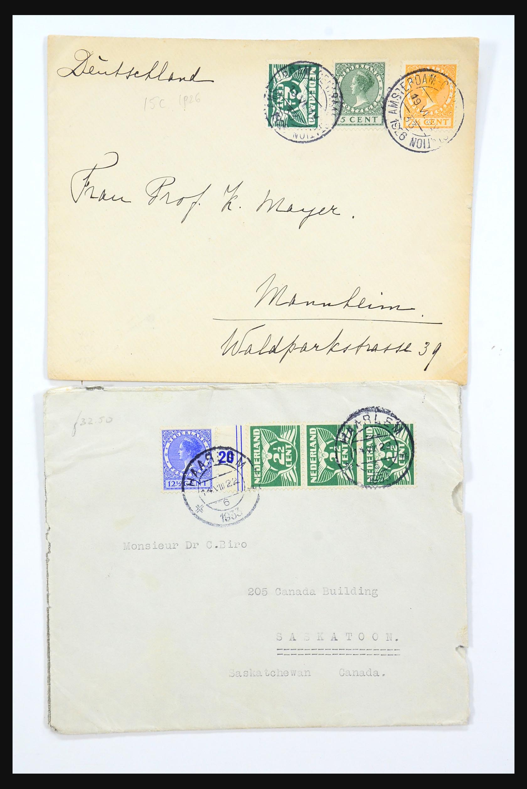 31360 4429 - 31360 Netherlands covers 1852-1960.