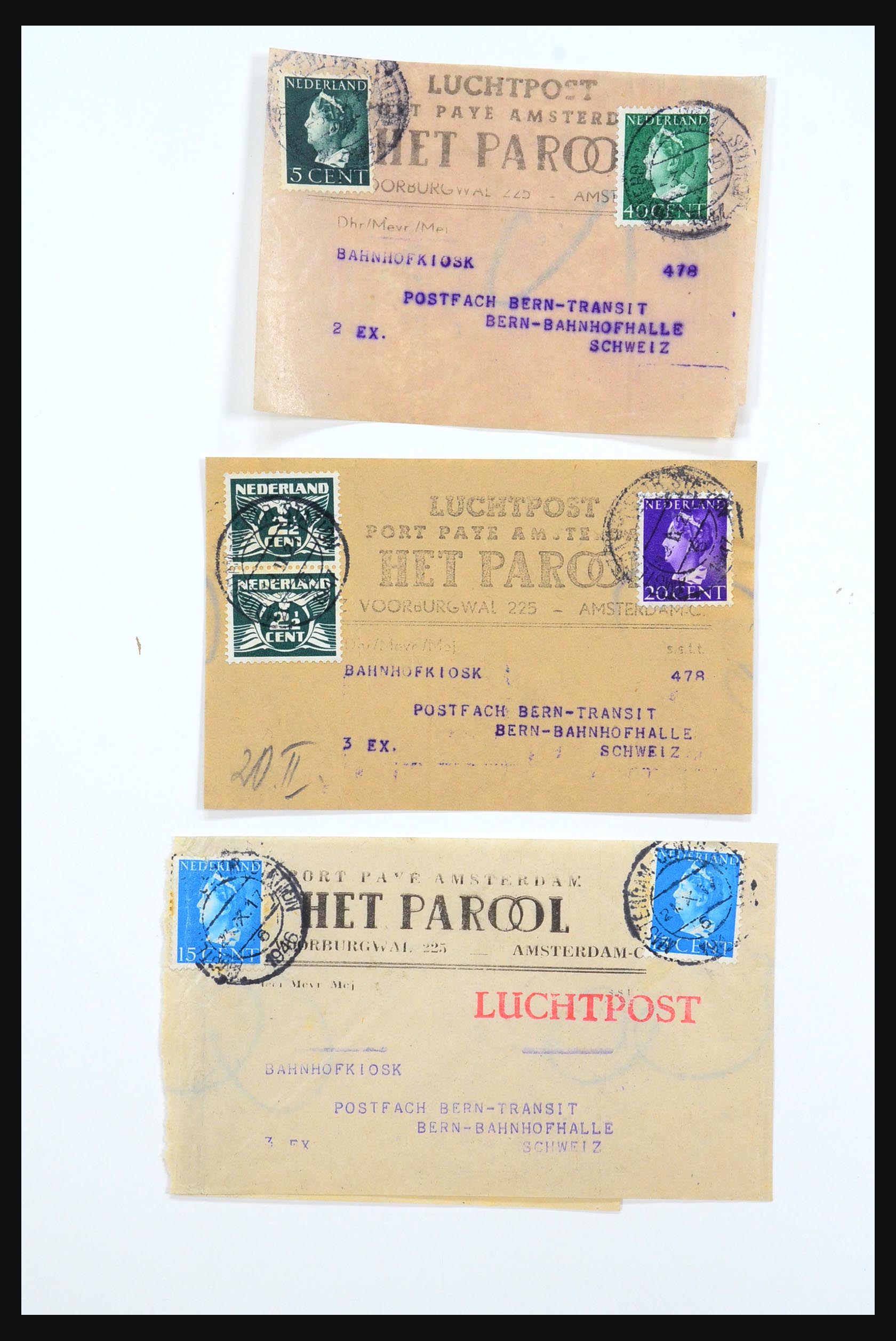 31360 4432 - 31360 Netherlands covers 1852-1960.