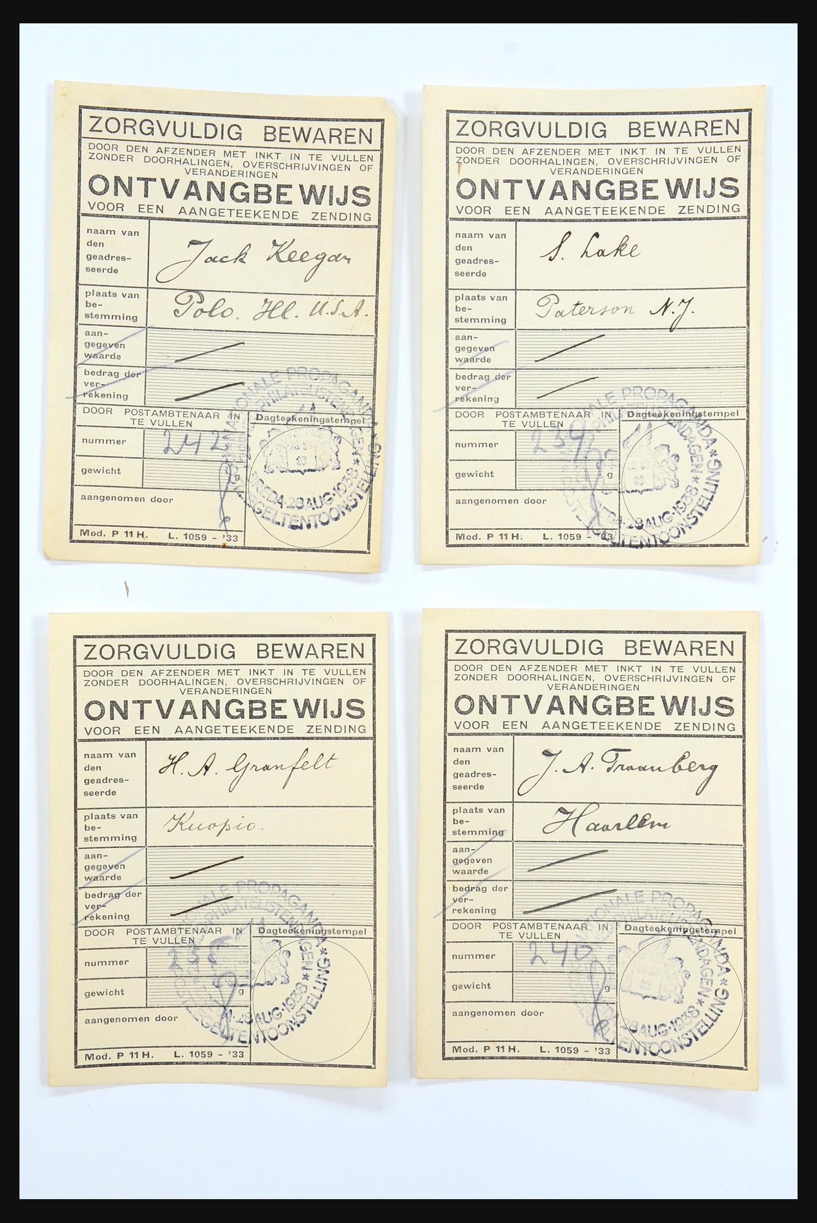 31360 4440 - 31360 Netherlands covers 1852-1960.