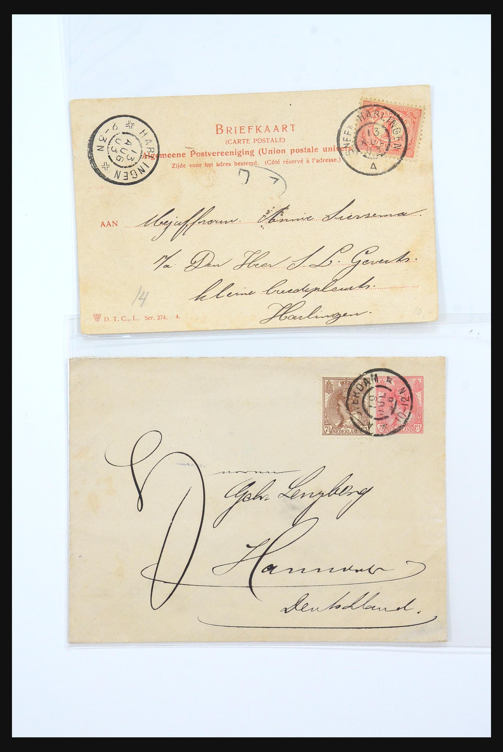 31360 4442 - 31360 Netherlands covers 1852-1960.