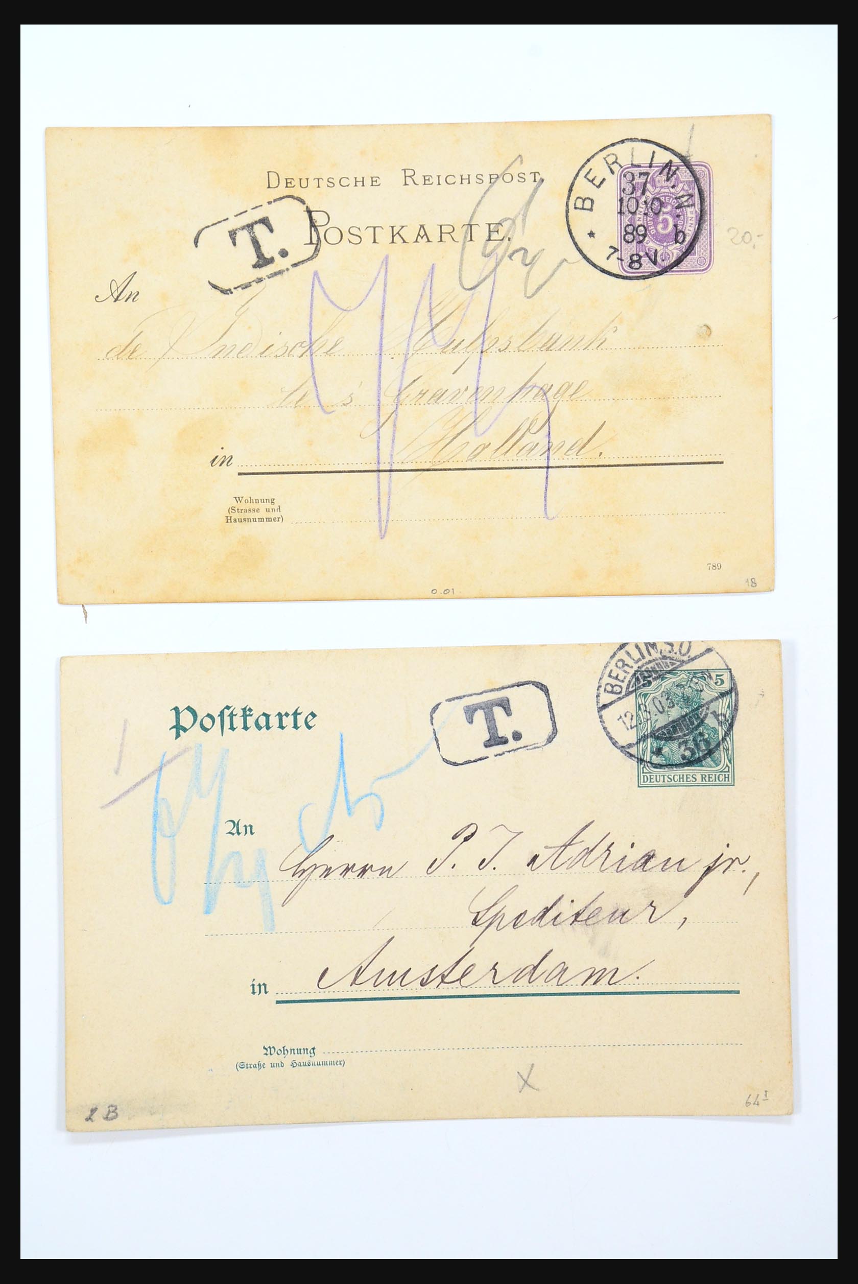 31360 4453 - 31360 Netherlands covers 1852-1960.