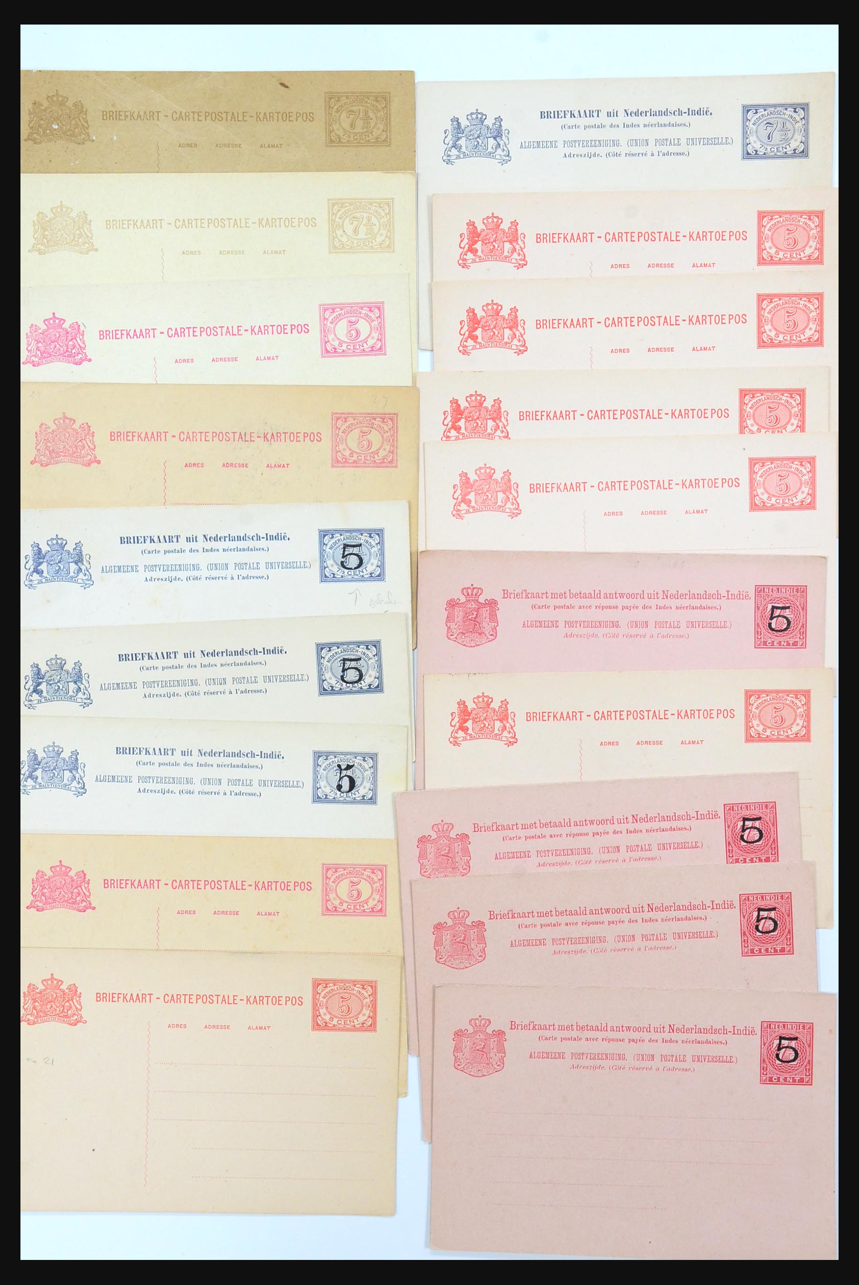 31361 004 - 31361 Nederlands Indië brieven 1880-1950.
