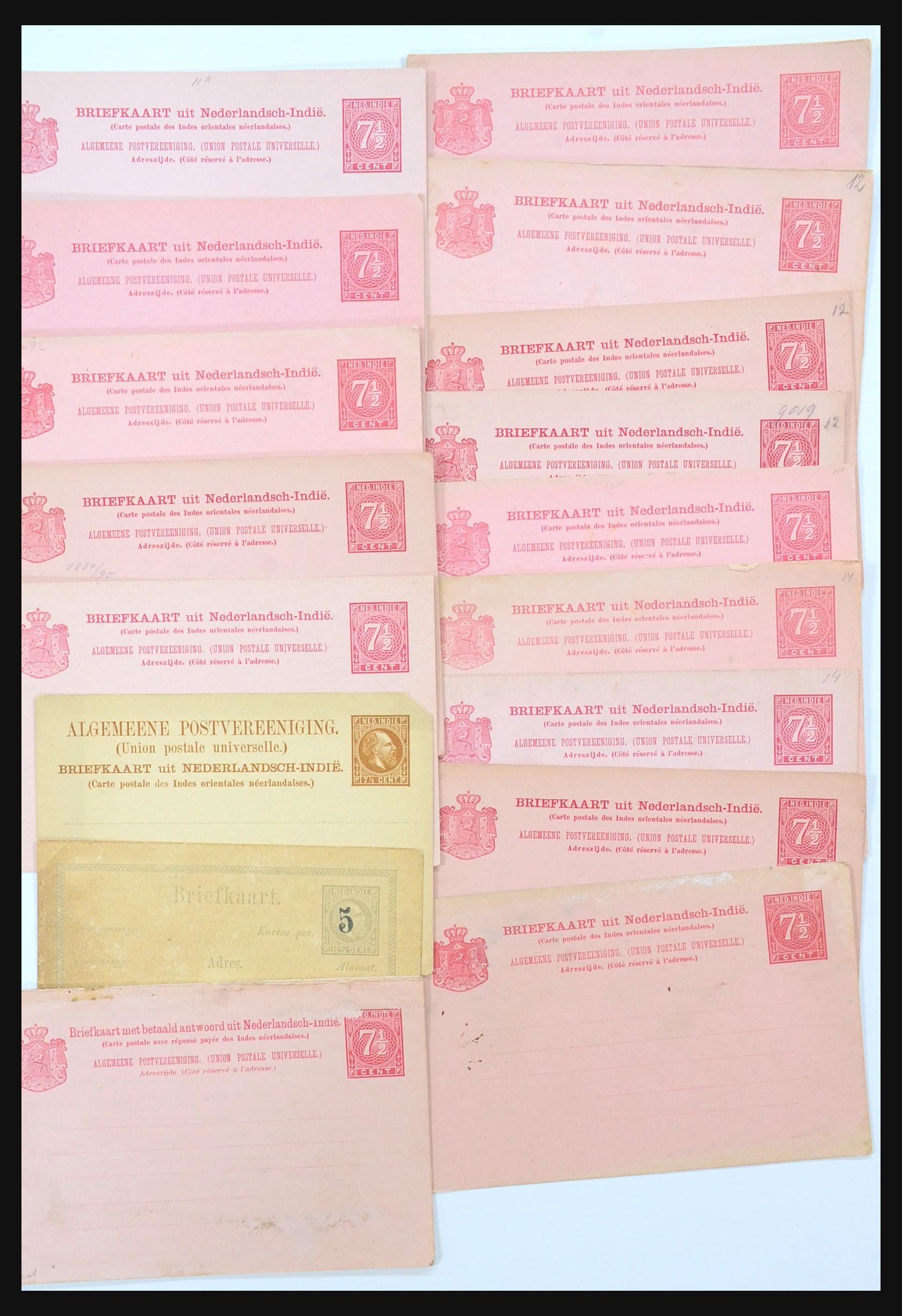 31361 007 - 31361 Netherlands Indies covers 1880-1950.