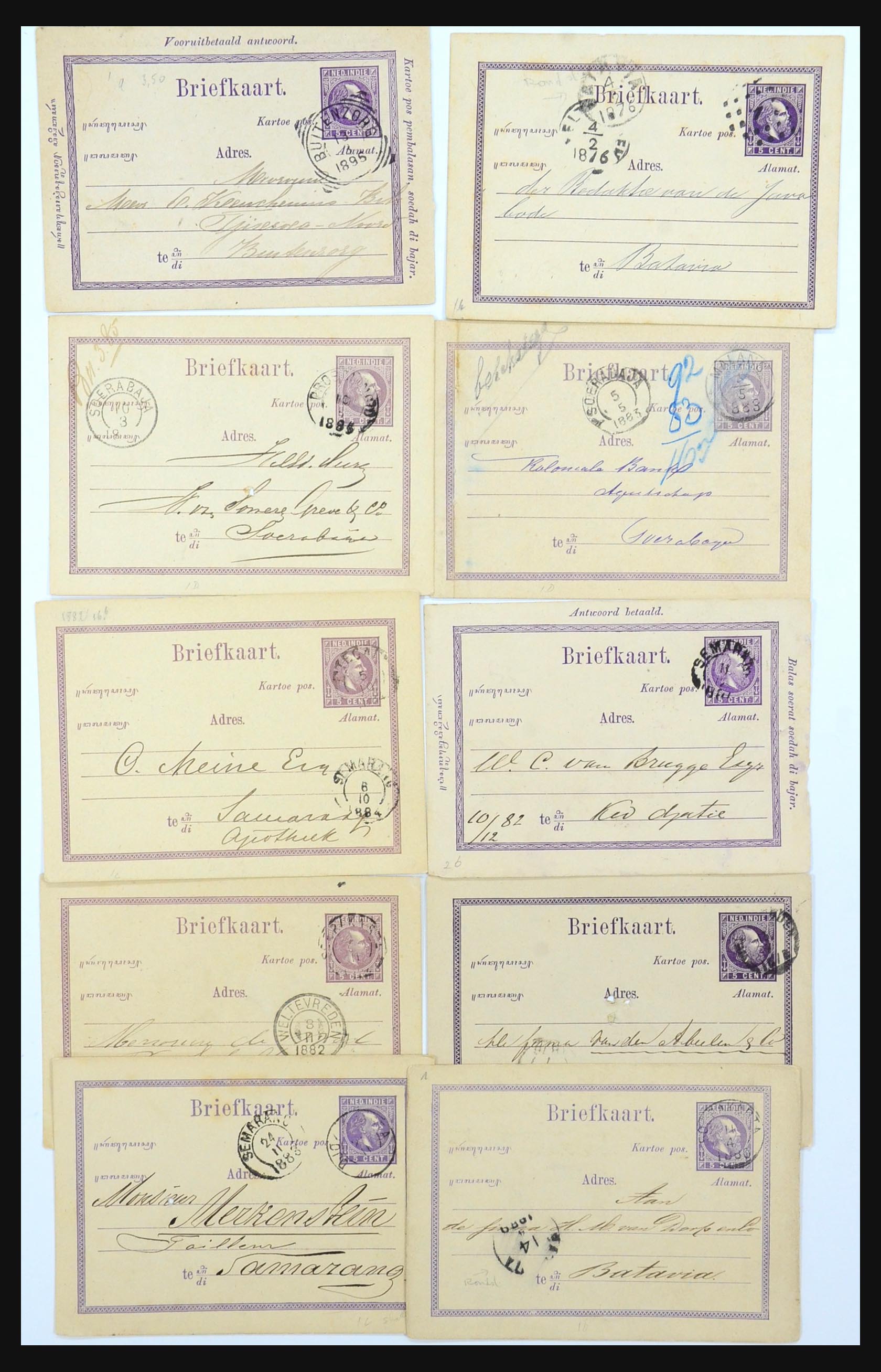 31361 008 - 31361 Nederlands Indië brieven 1880-1950.