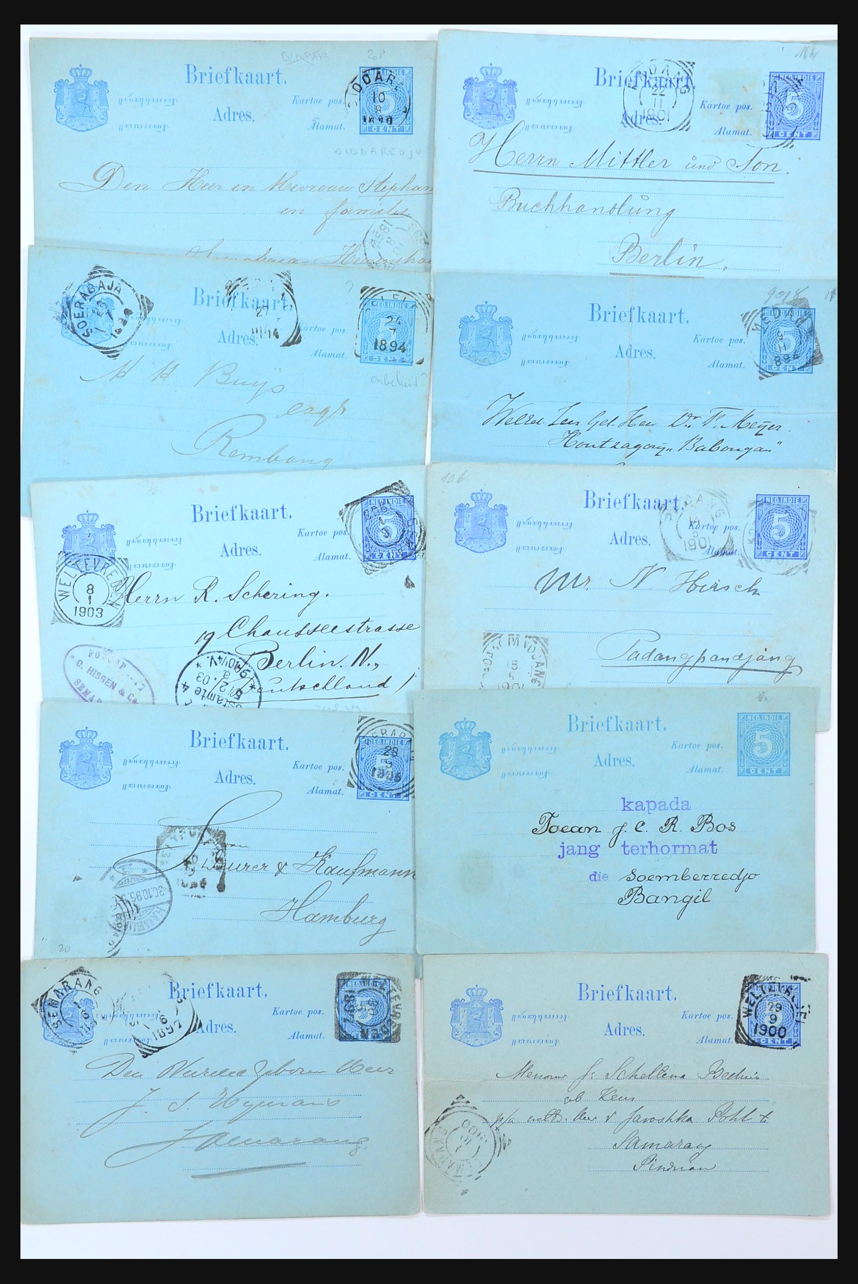 31361 010 - 31361 Nederlands Indië brieven 1880-1950.