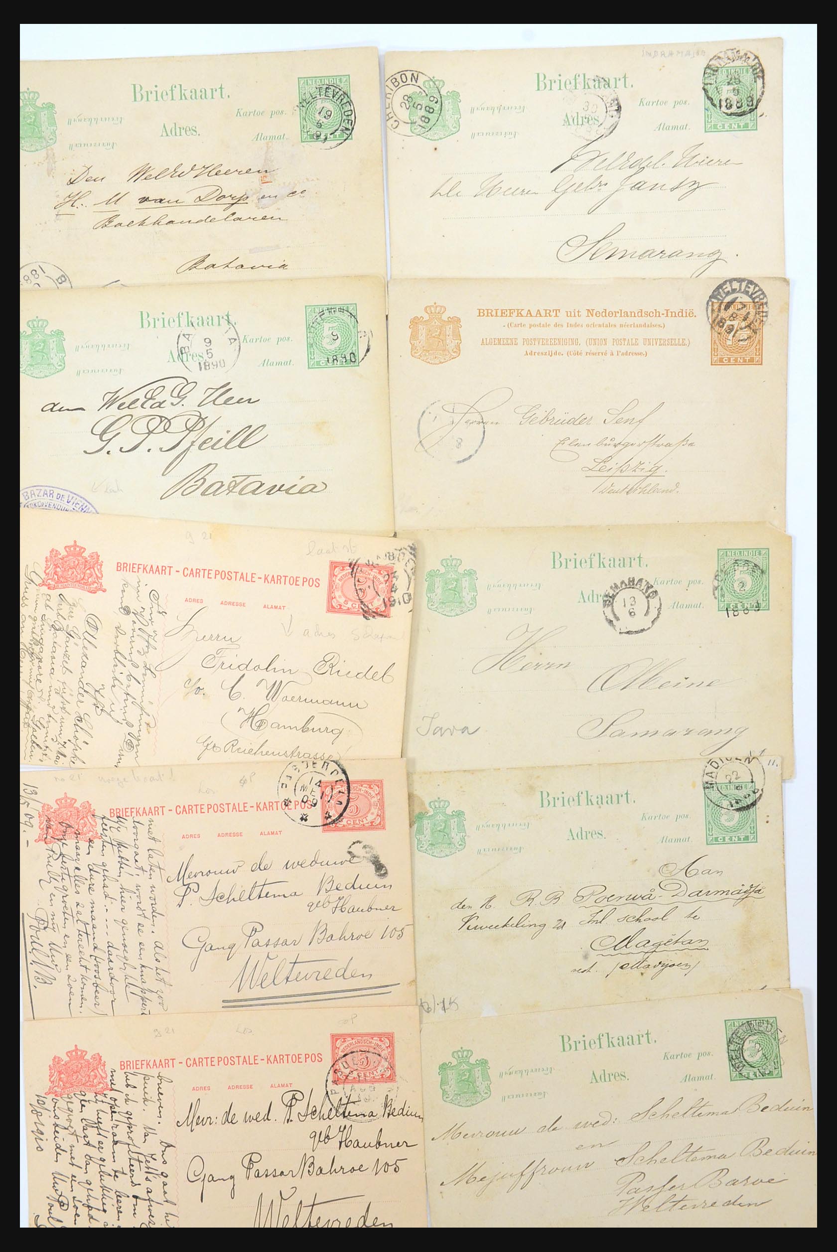 31361 014 - 31361 Netherlands Indies covers 1880-1950.