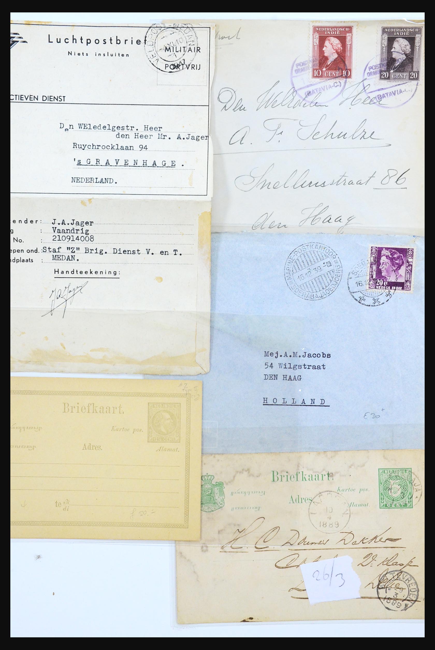 31361 027 - 31361 Nederlands Indië brieven 1880-1950.