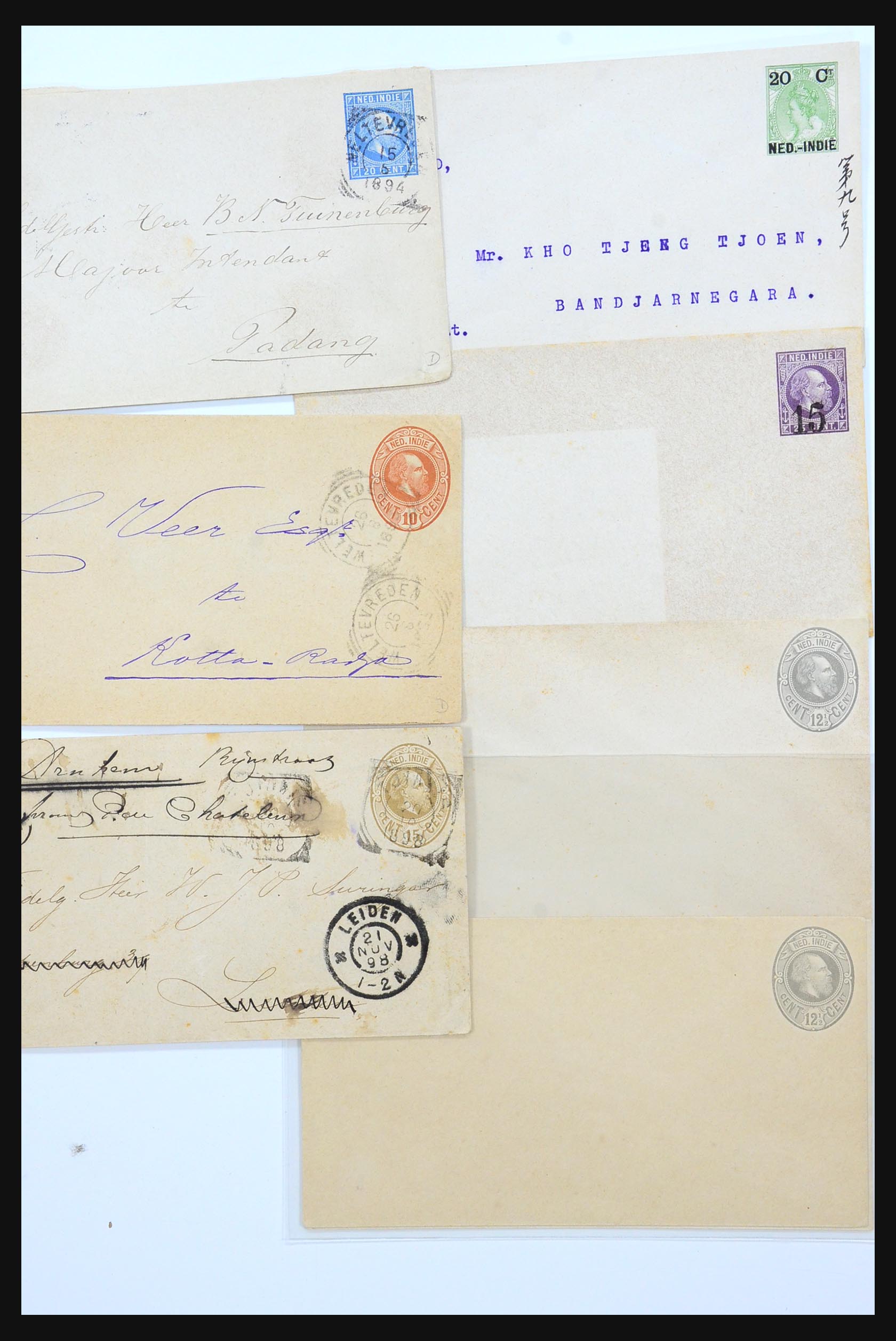 31361 029 - 31361 Netherlands Indies covers 1880-1950.