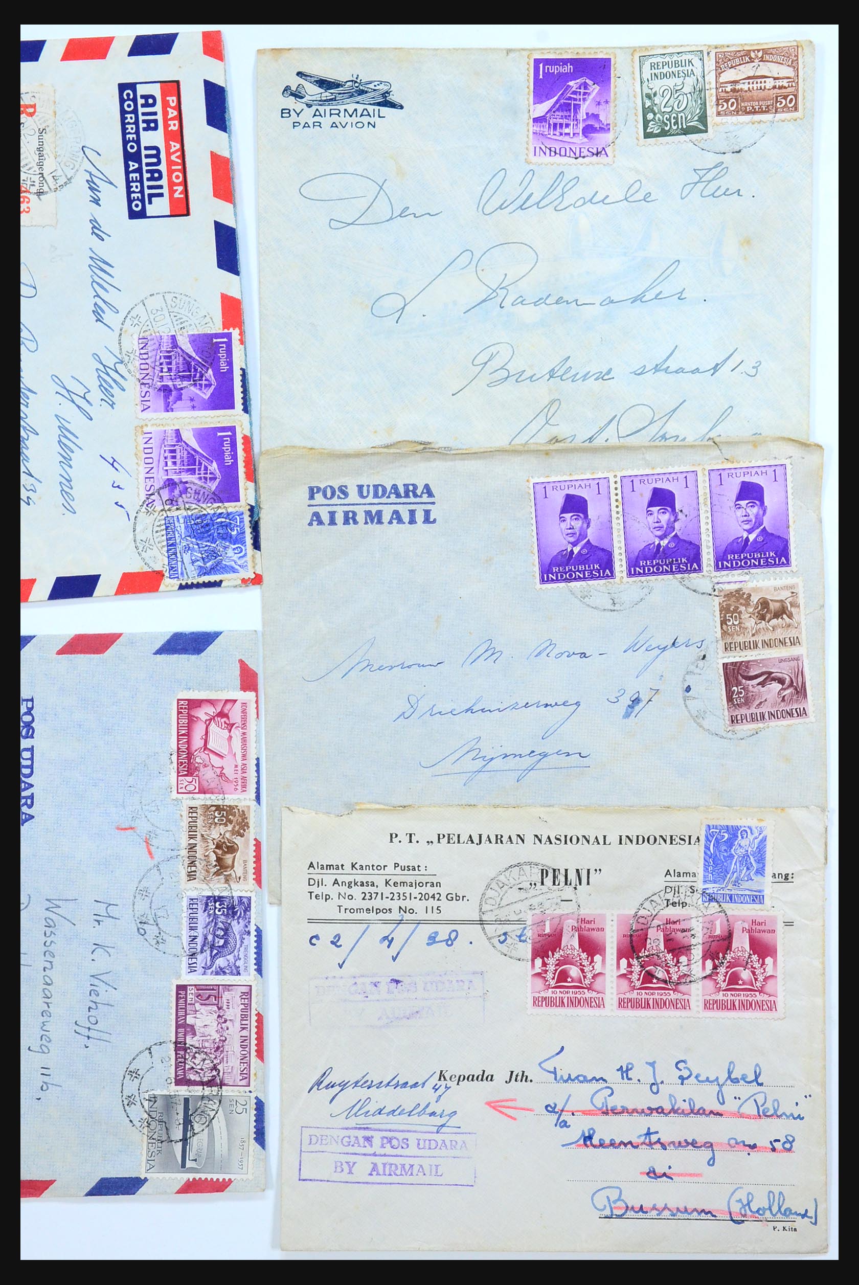 31361 030 - 31361 Netherlands Indies covers 1880-1950.