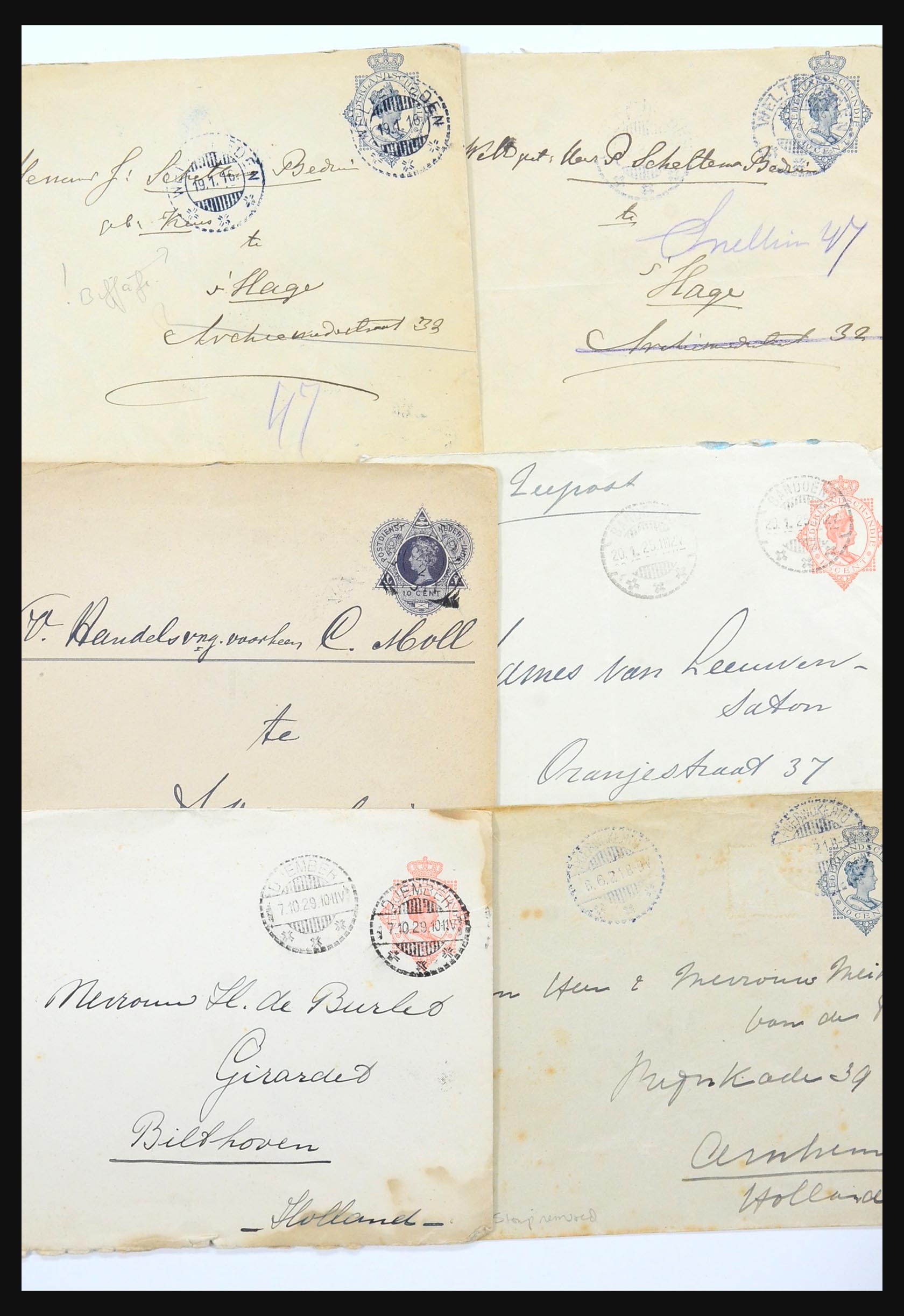 31361 043 - 31361 Netherlands Indies covers 1880-1950.