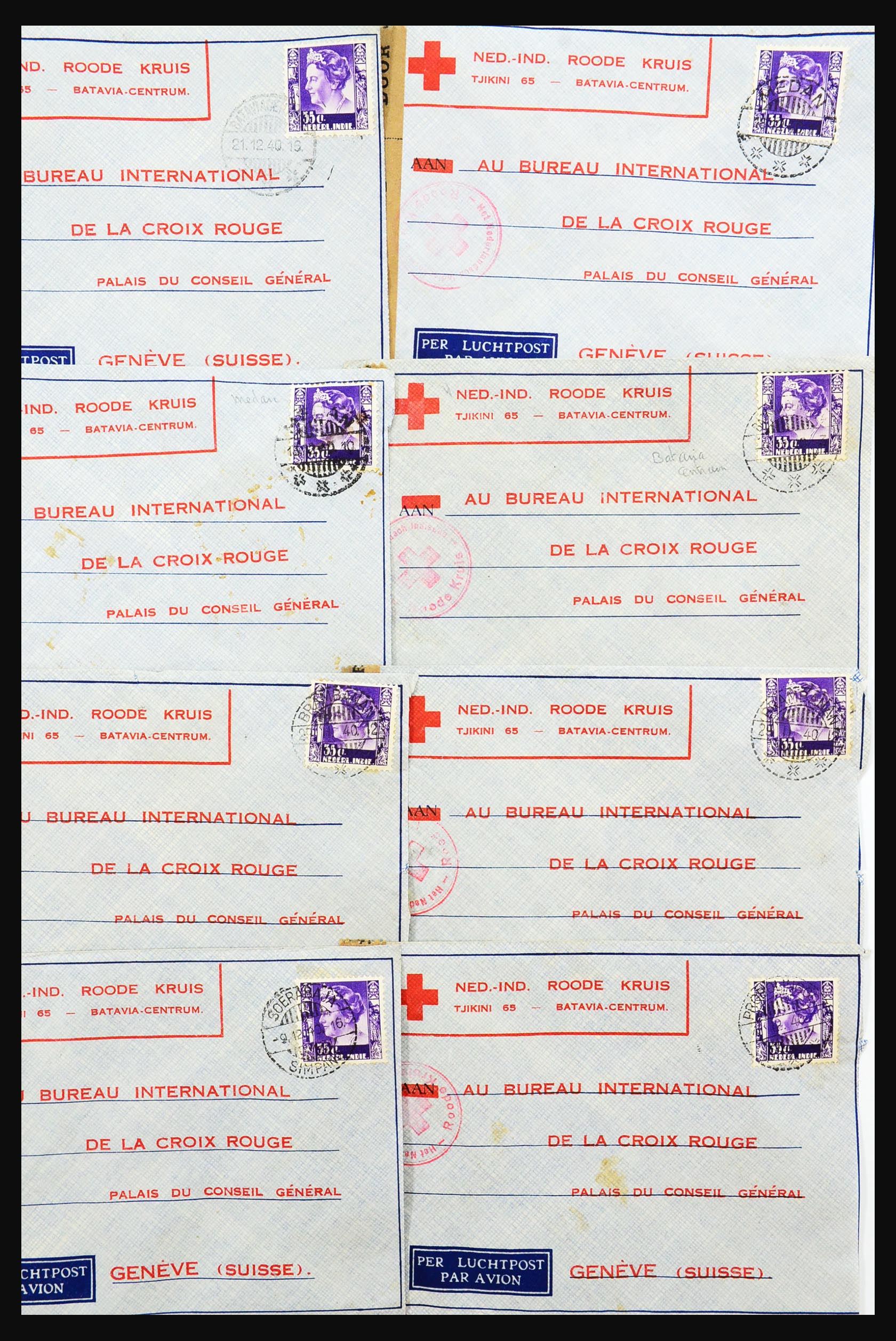31361 045 - 31361 Nederlands Indië brieven 1880-1950.