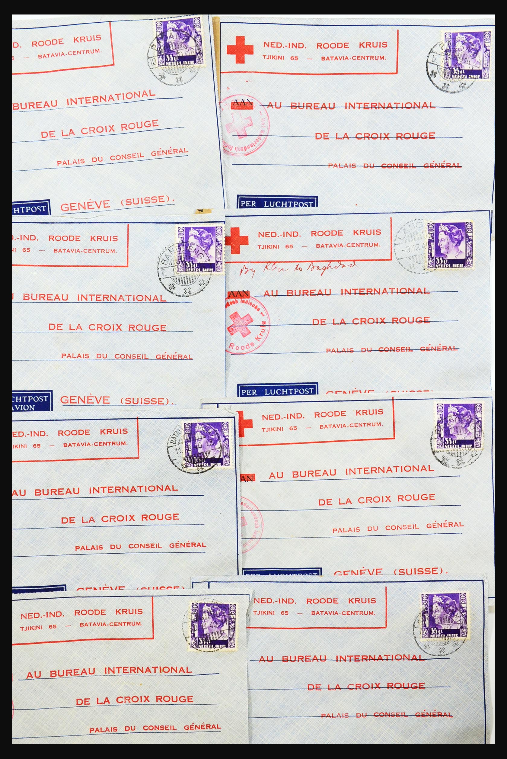 31361 046 - 31361 Netherlands Indies covers 1880-1950.