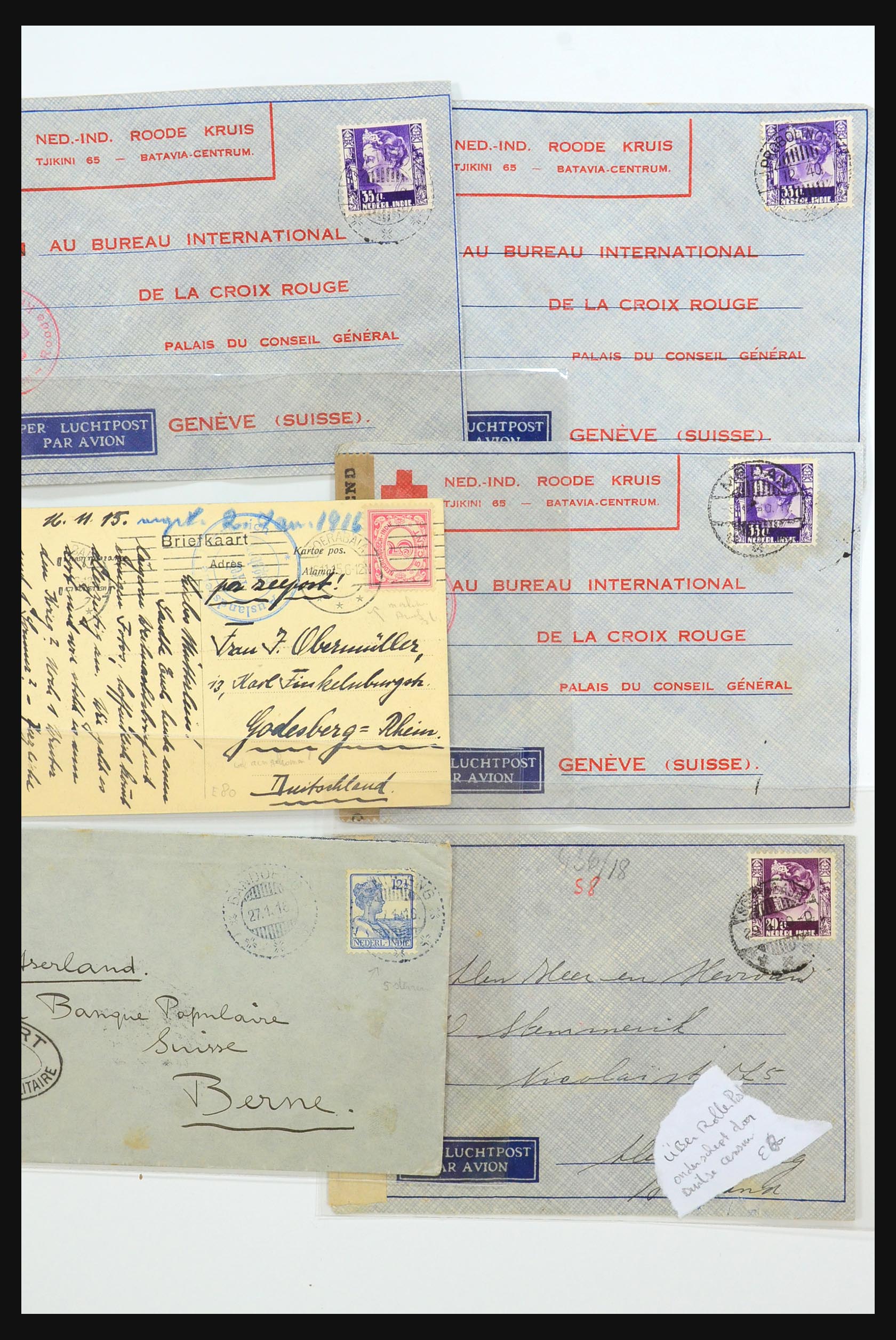31361 048 - 31361 Netherlands Indies covers 1880-1950.
