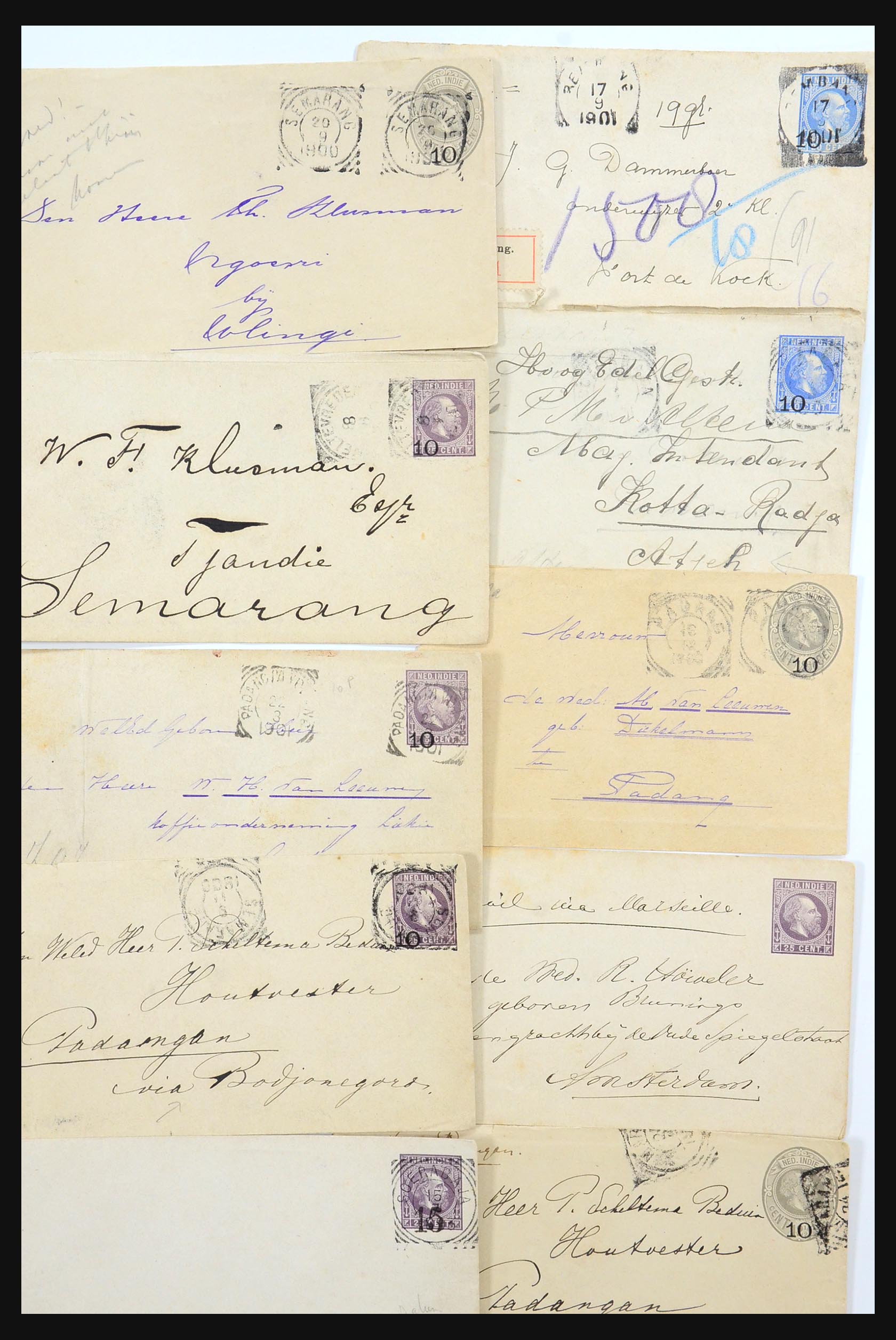 31361 057 - 31361 Netherlands Indies covers 1880-1950.