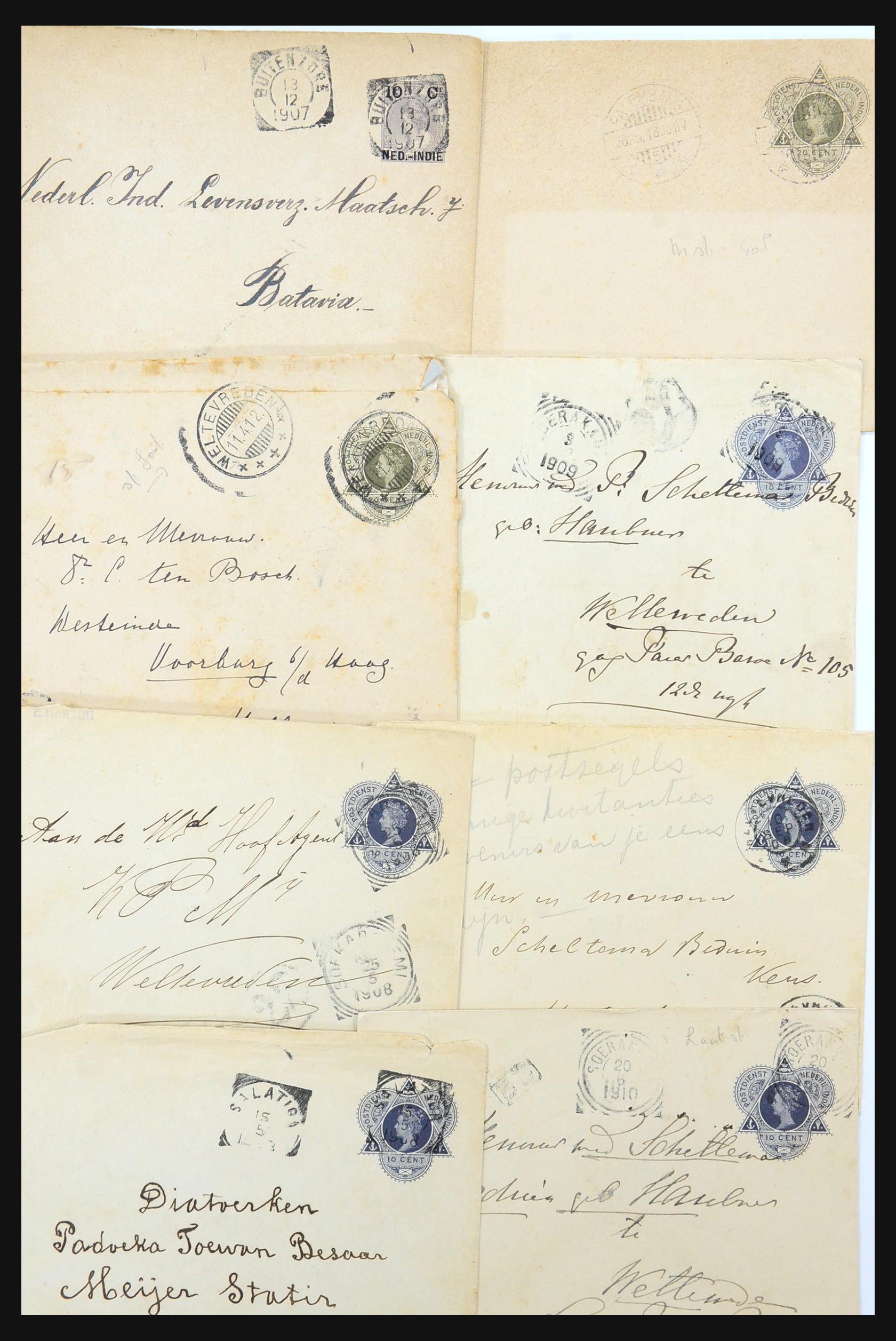 31361 061 - 31361 Netherlands Indies covers 1880-1950.