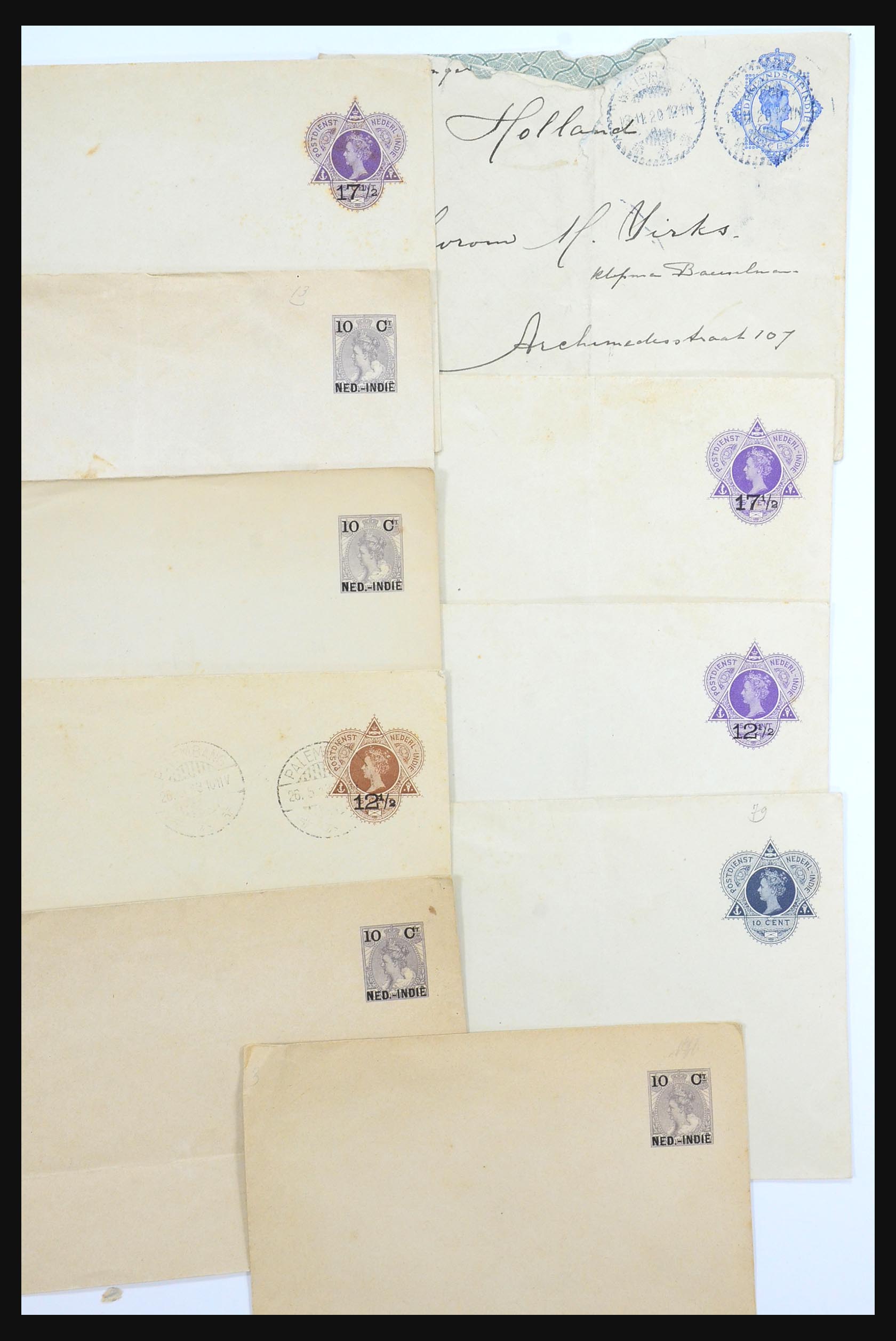 31361 063 - 31361 Netherlands Indies covers 1880-1950.