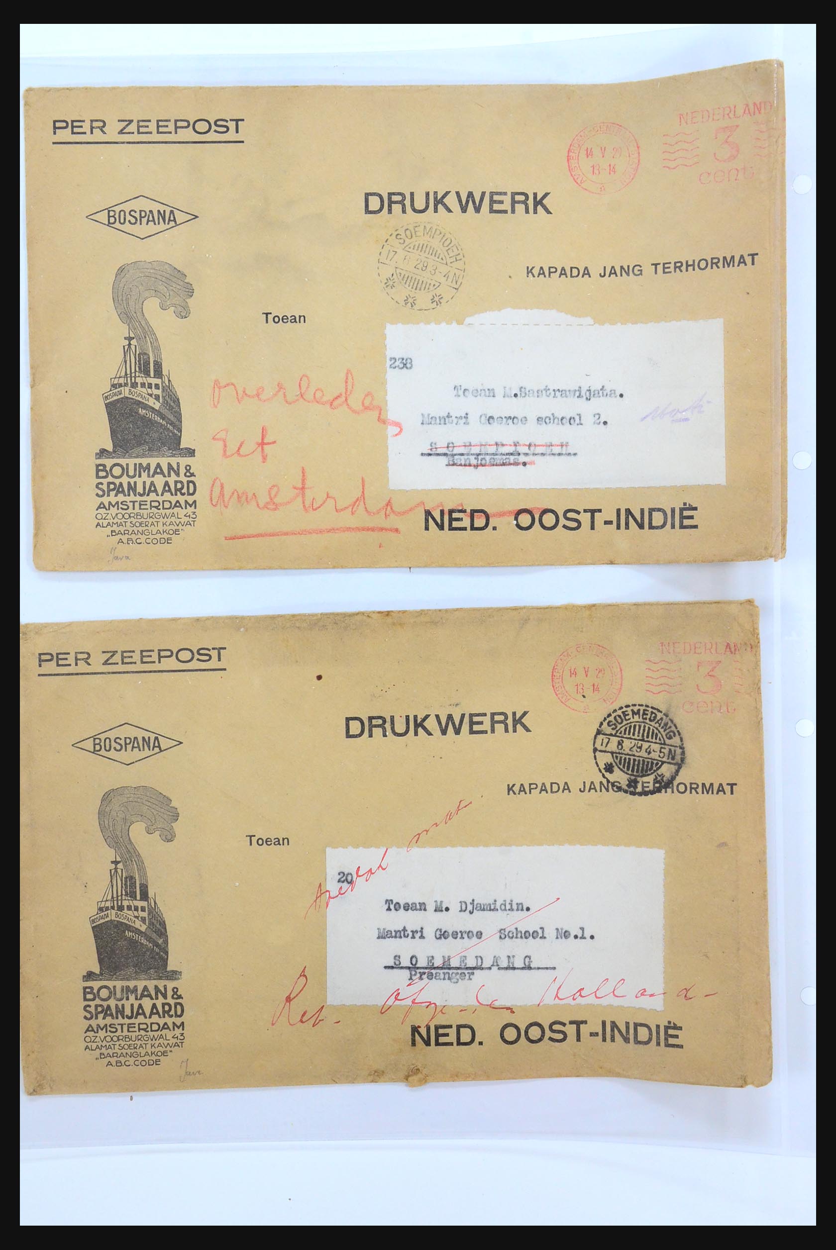 31361 065 - 31361 Netherlands Indies covers 1880-1950.