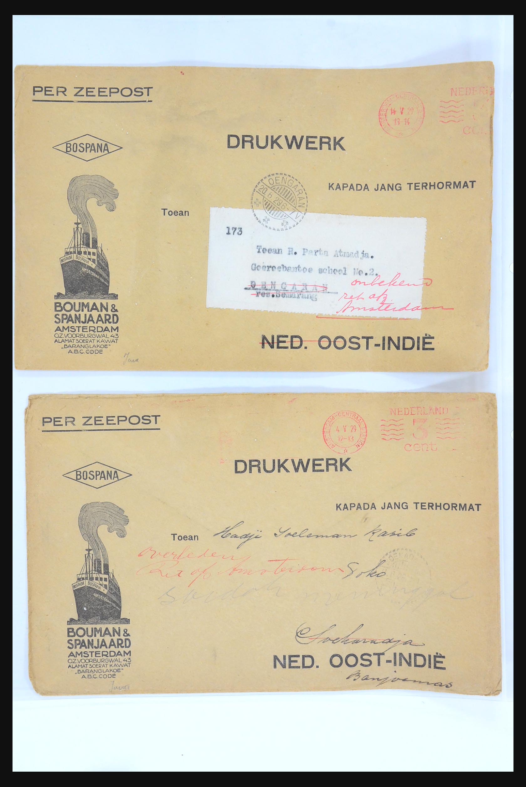 31361 066 - 31361 Netherlands Indies covers 1880-1950.