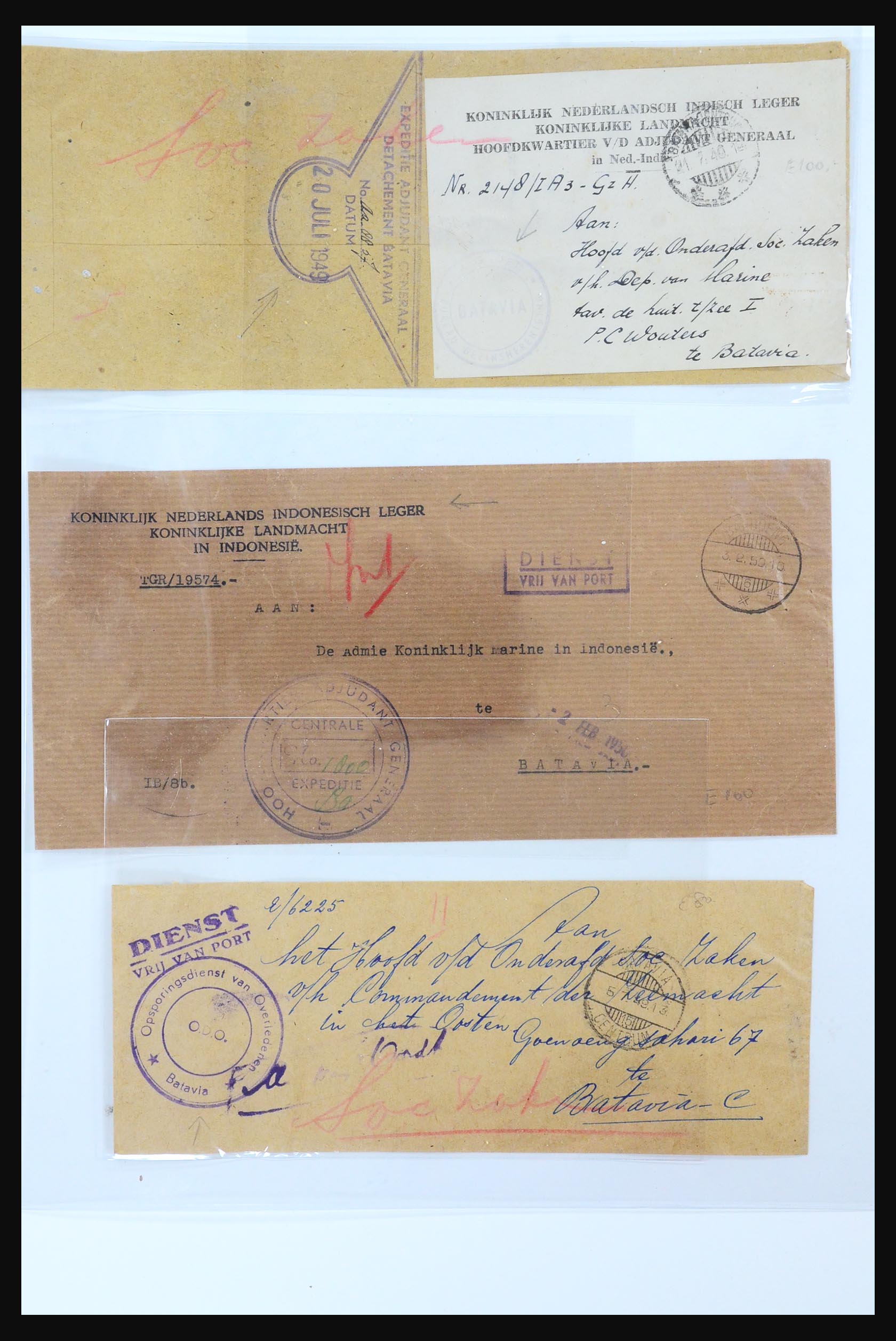 31361 069 - 31361 Netherlands Indies covers 1880-1950.