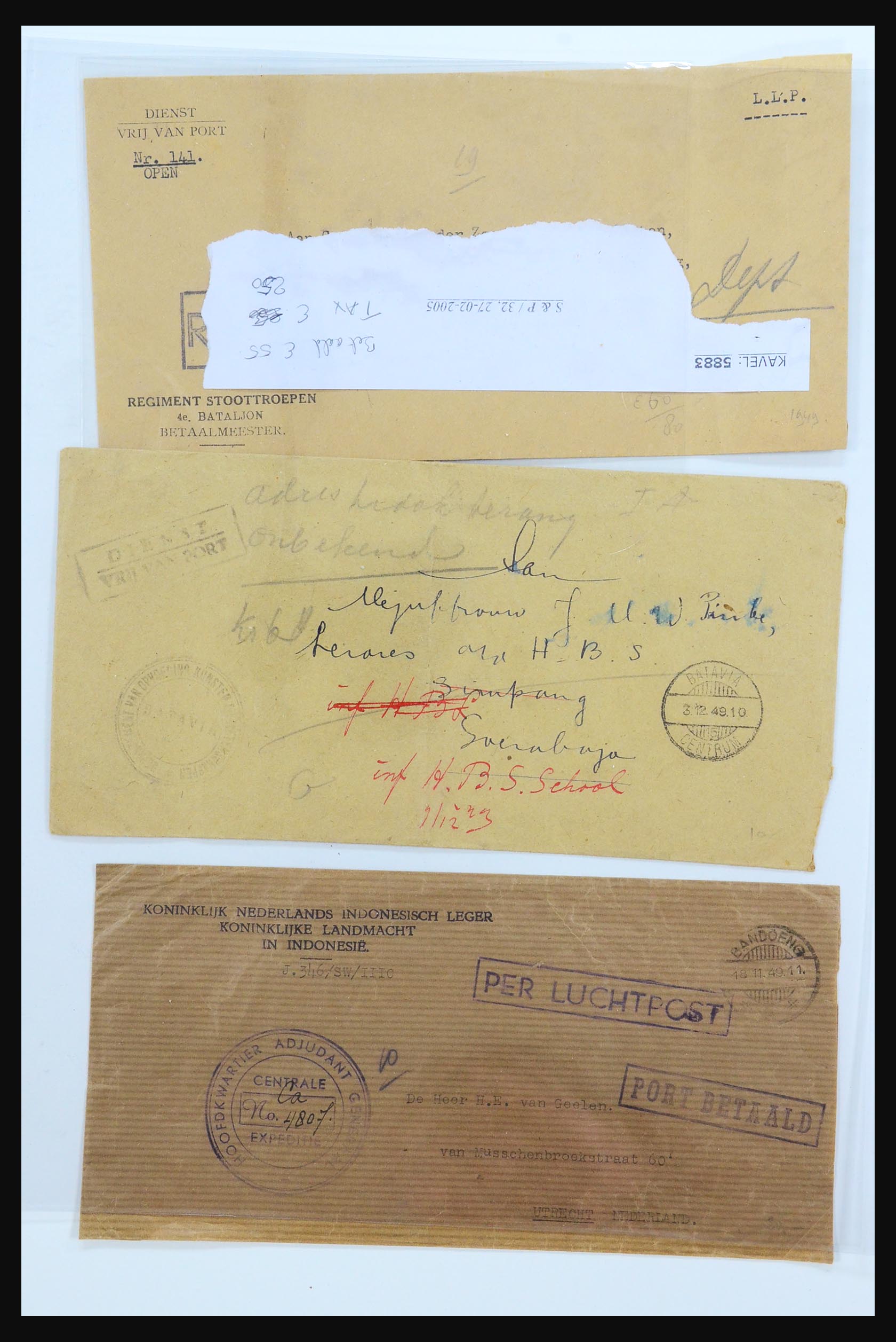 31361 070 - 31361 Netherlands Indies covers 1880-1950.