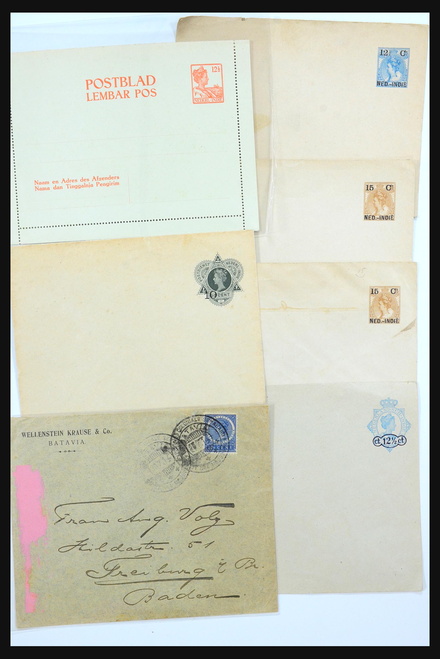 31361 072 - 31361 Netherlands Indies covers 1880-1950.