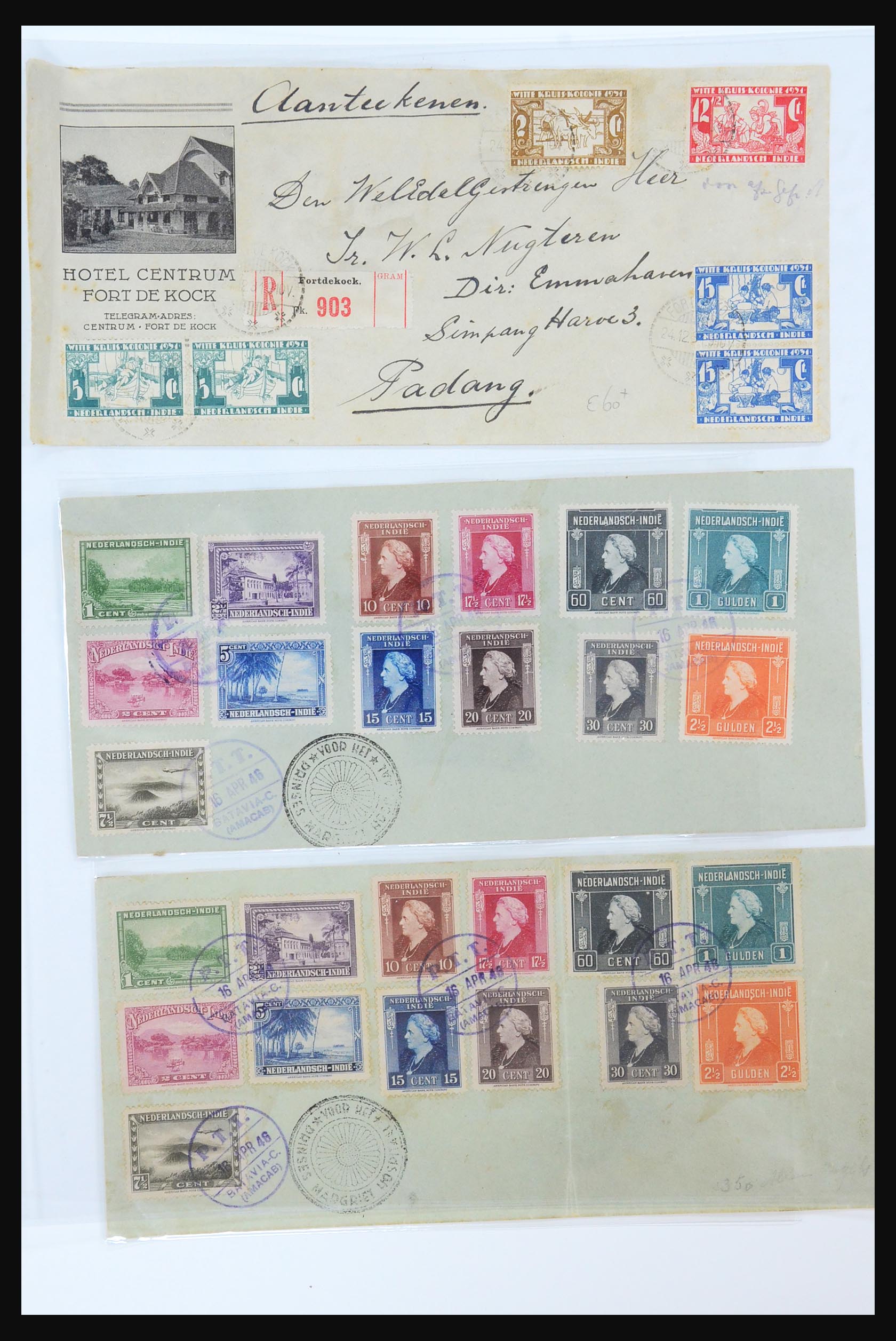 31361 078 - 31361 Netherlands Indies covers 1880-1950.