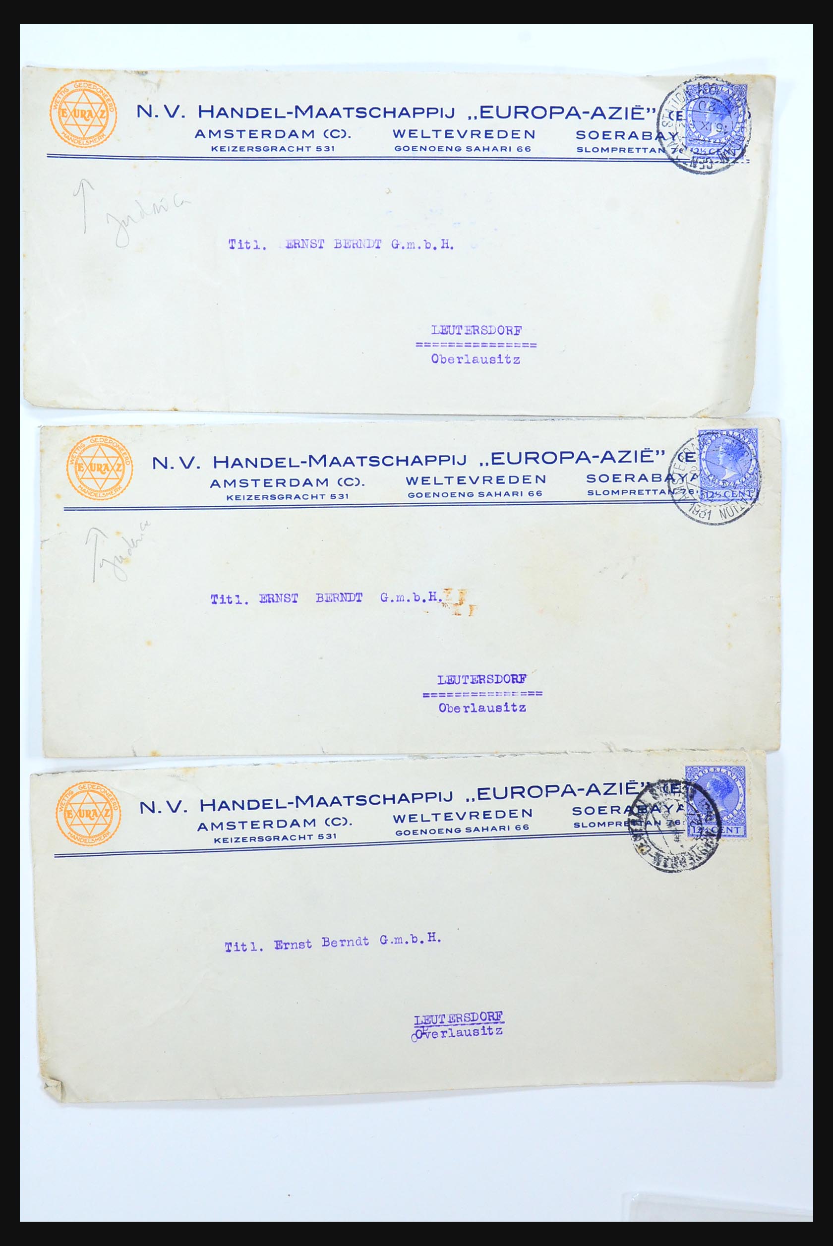 31361 081 - 31361 Nederlands Indië brieven 1880-1950.