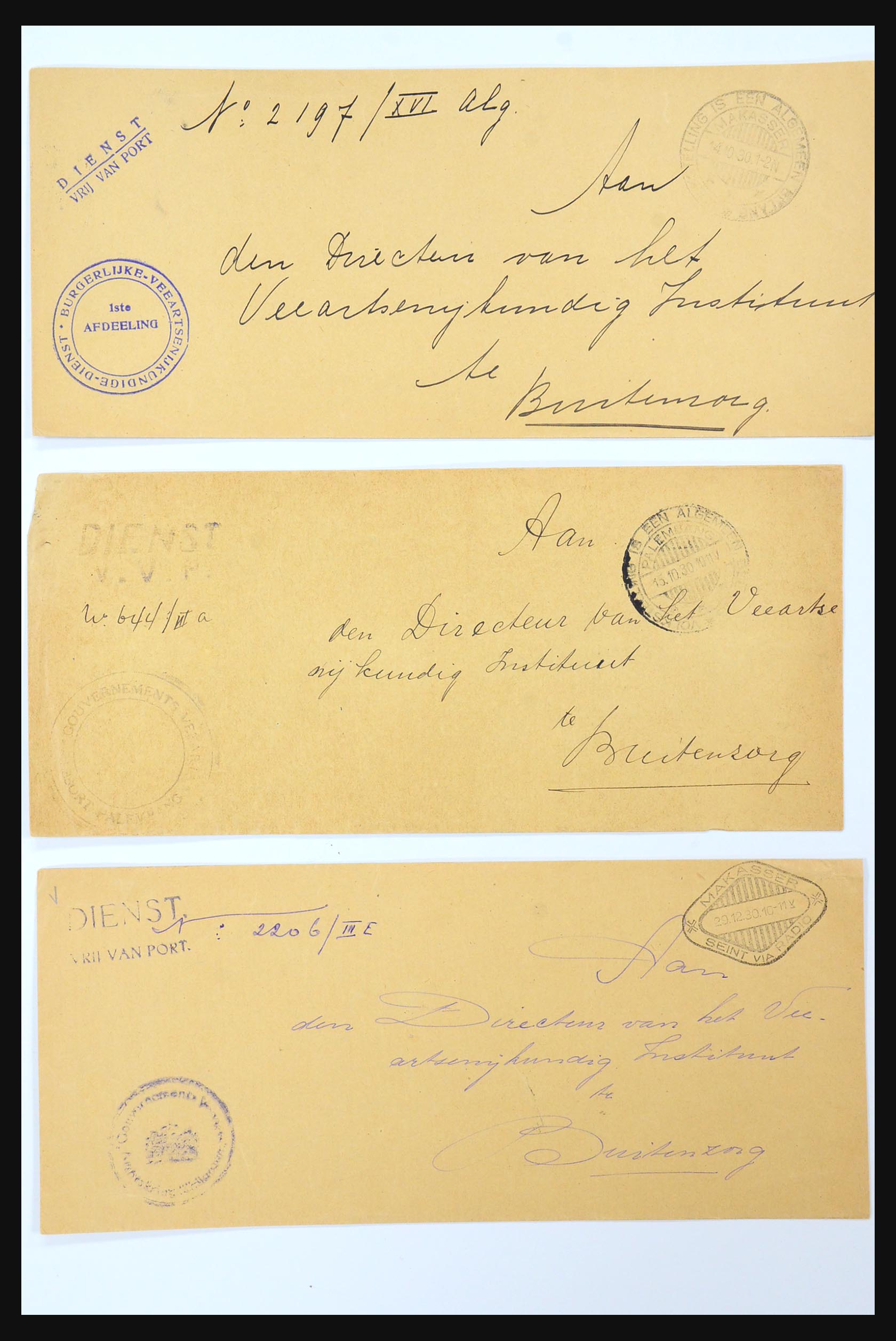 31361 083 - 31361 Netherlands Indies covers 1880-1950.