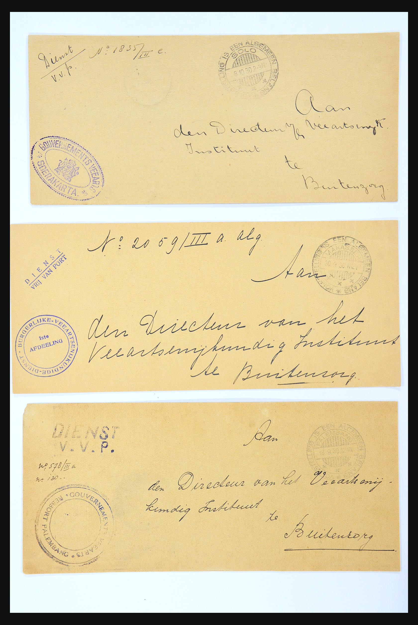 31361 084 - 31361 Netherlands Indies covers 1880-1950.