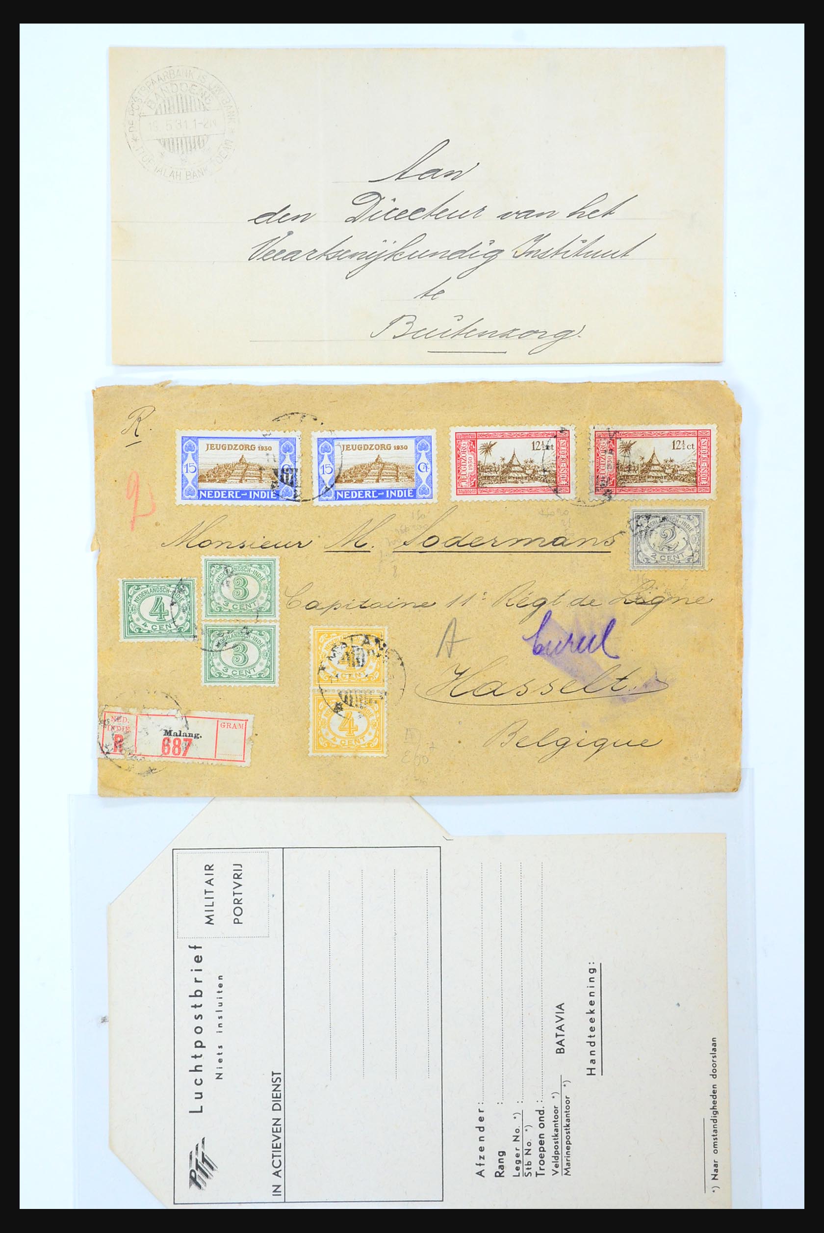 31361 087 - 31361 Netherlands Indies covers 1880-1950.