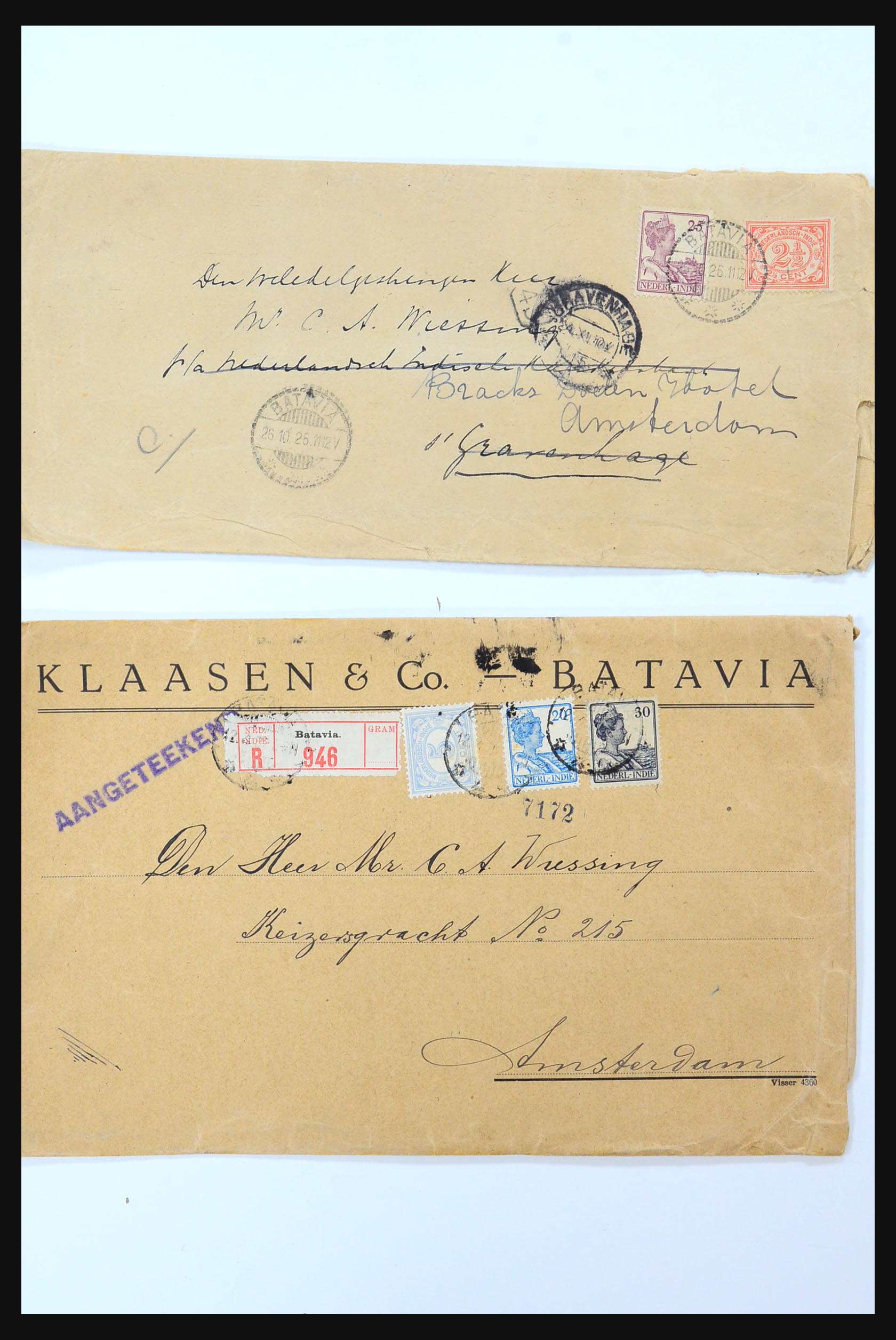 31361 089 - 31361 Netherlands Indies covers 1880-1950.