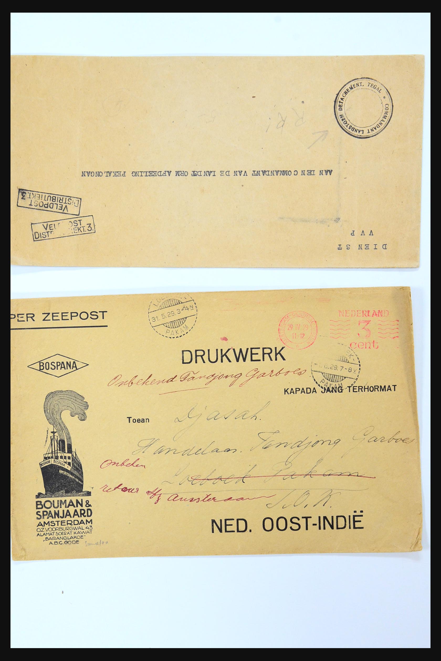 31361 090 - 31361 Netherlands Indies covers 1880-1950.