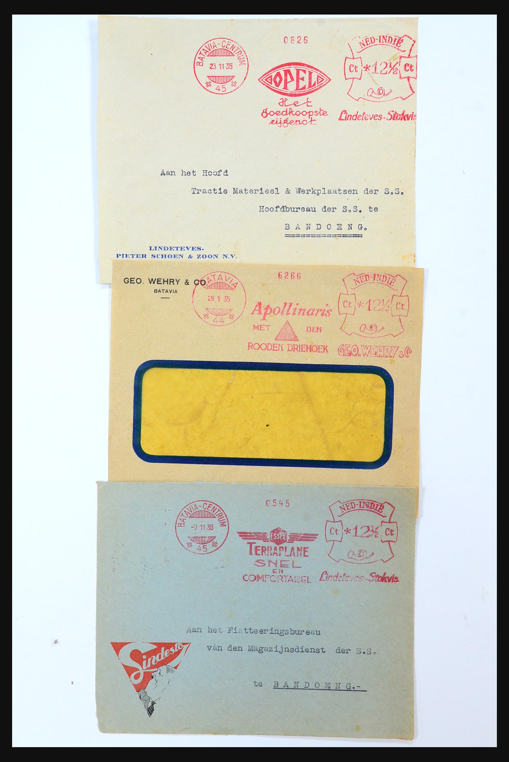 31361 099 - 31361 Nederlands Indië brieven 1880-1950.