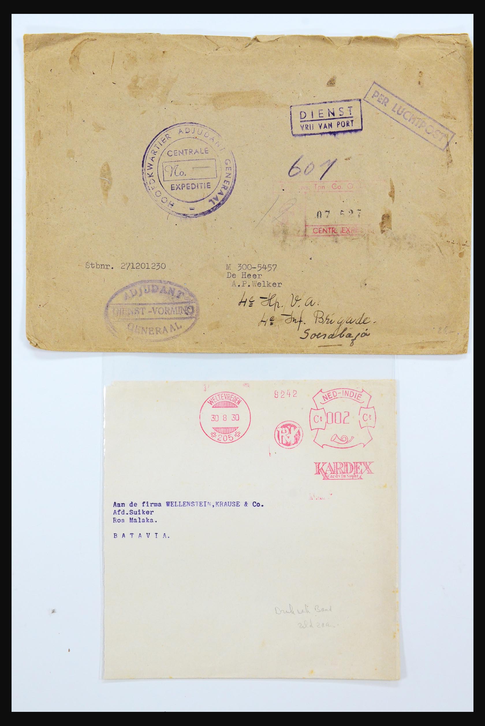 31361 100 - 31361 Nederlands Indië brieven 1880-1950.