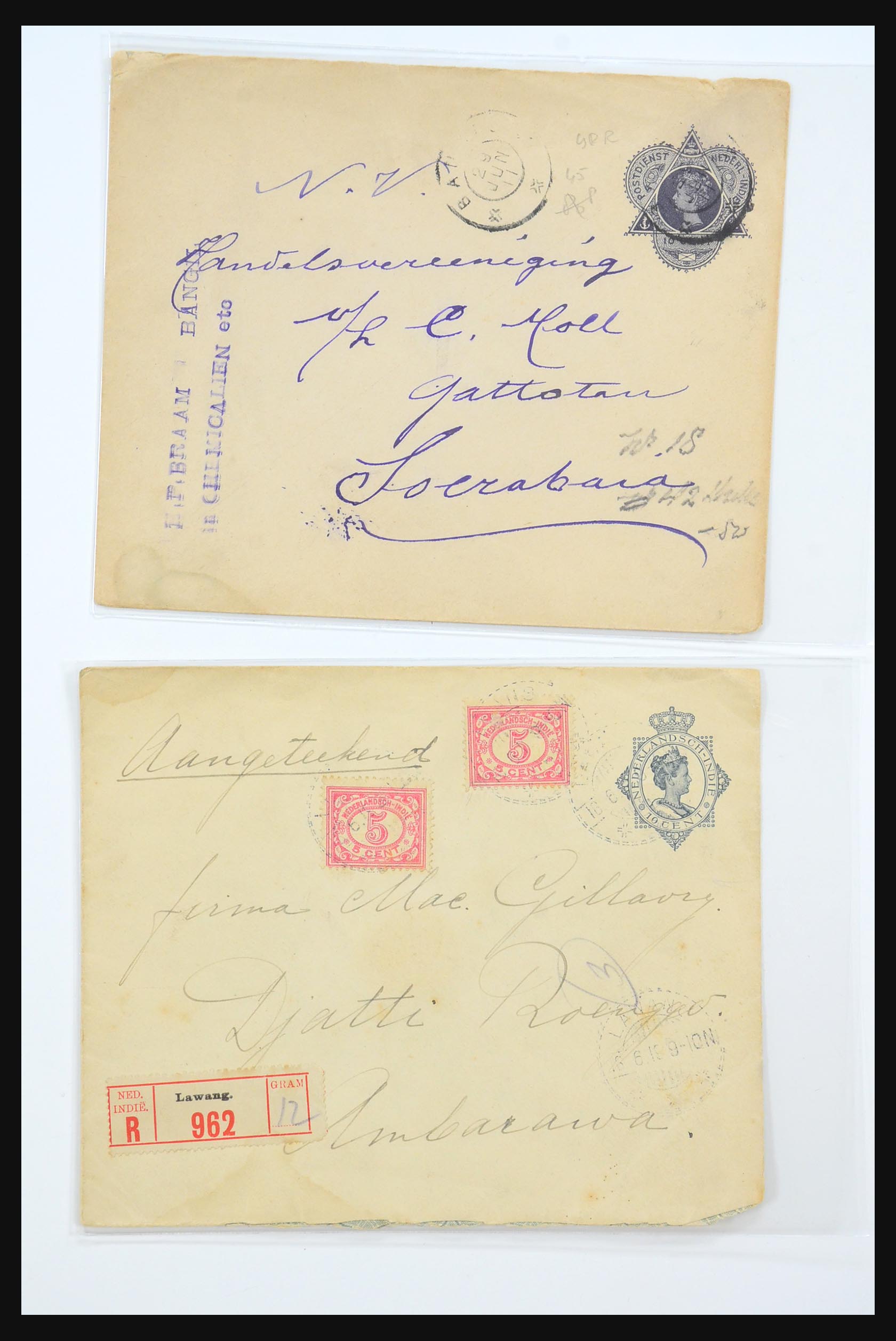 31361 762 - 31361 Netherlands Indies covers 1880-1950.