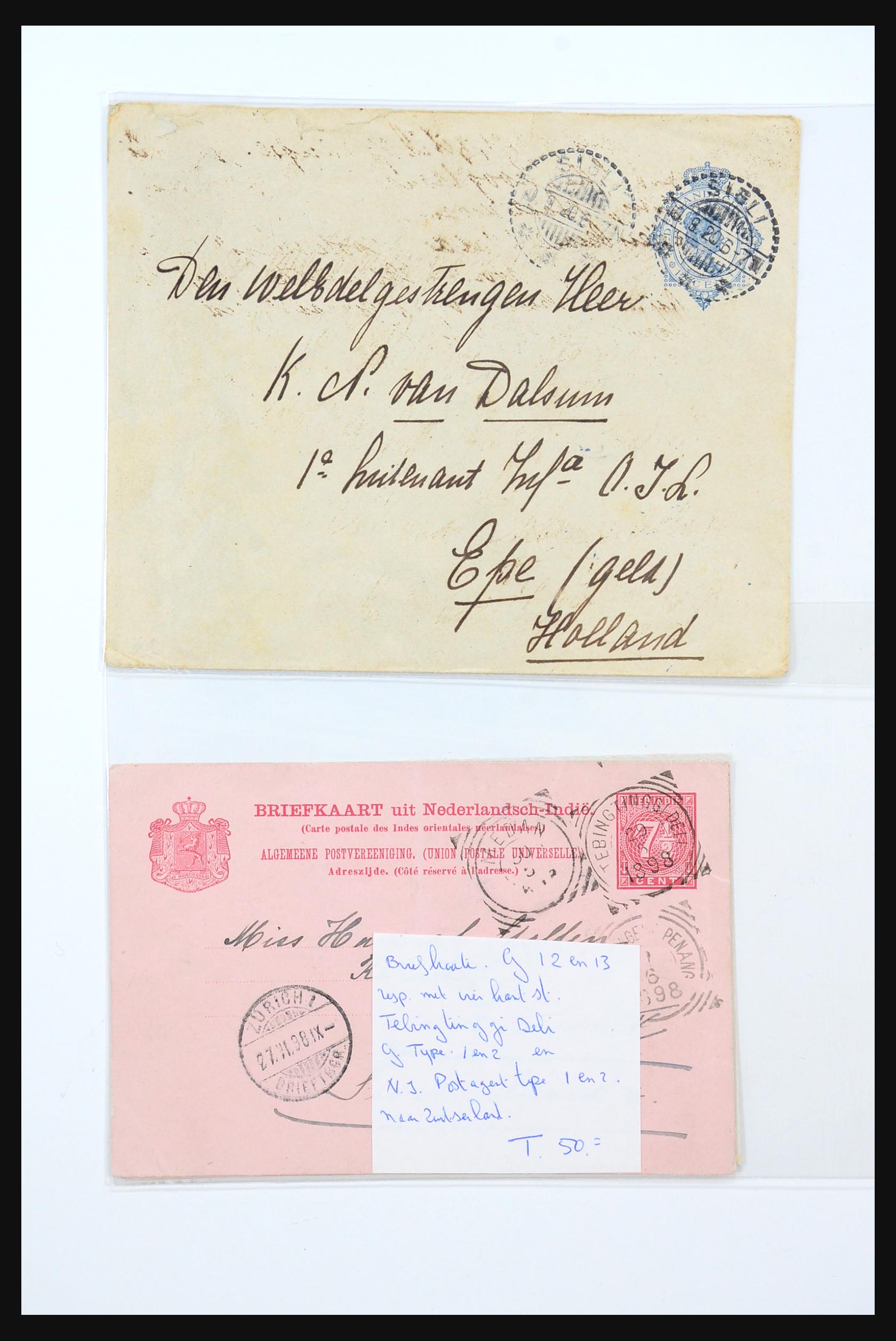 31361 793 - 31361 Netherlands Indies covers 1880-1950.