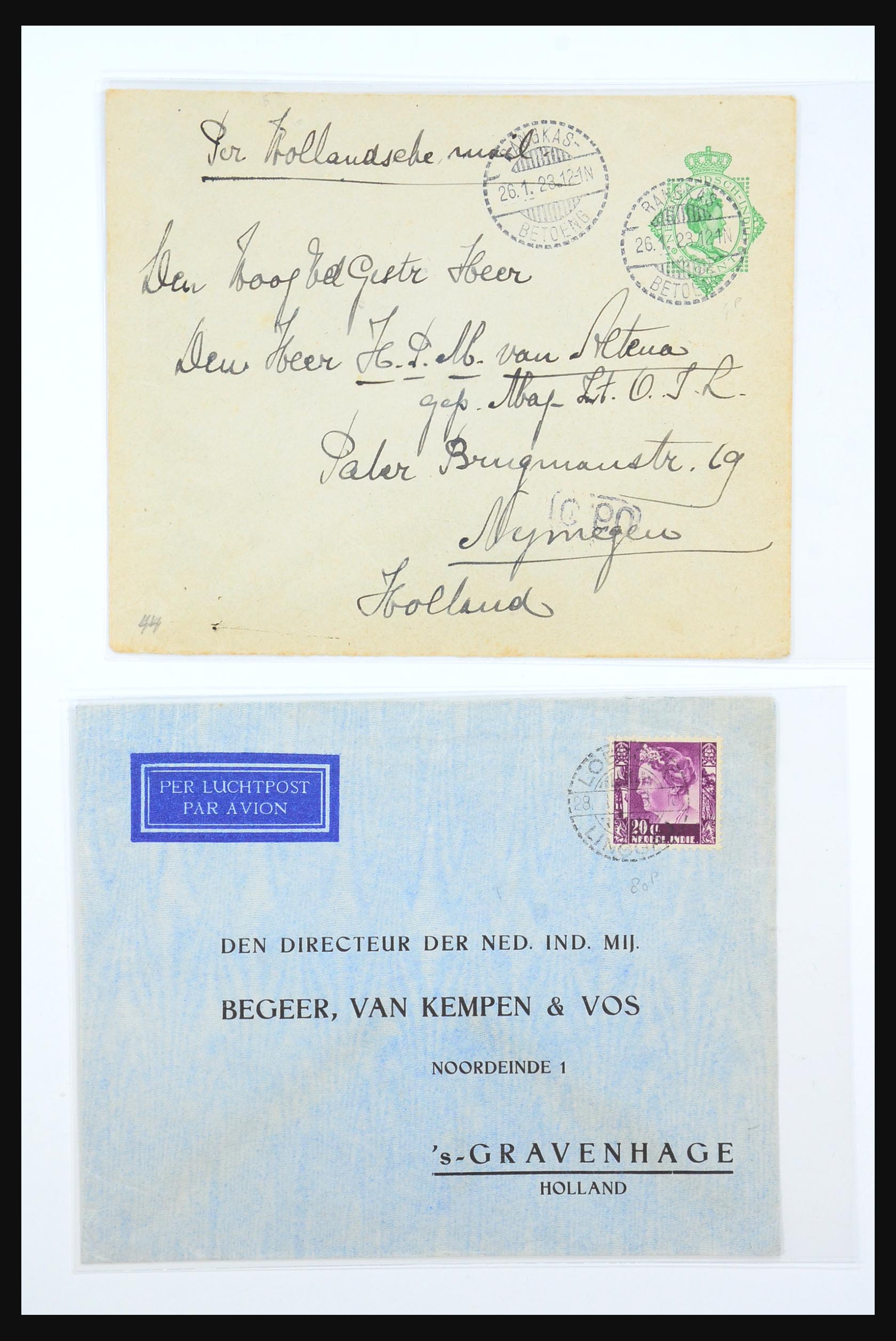 31361 795 - 31361 Netherlands Indies covers 1880-1950.