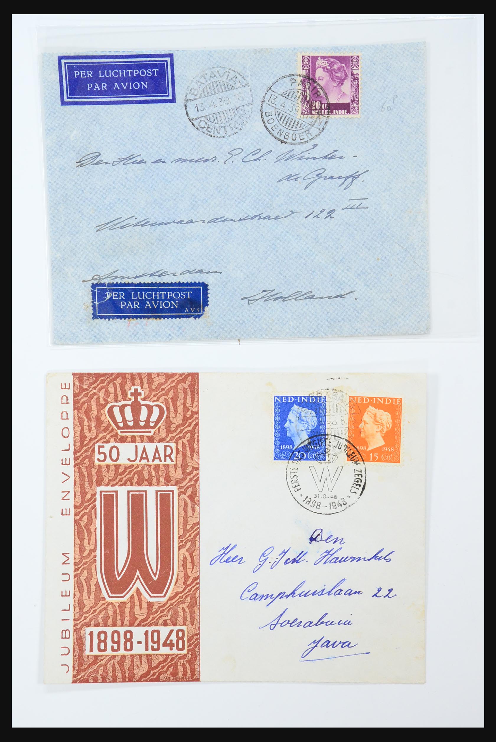 31361 796 - 31361 Netherlands Indies covers 1880-1950.