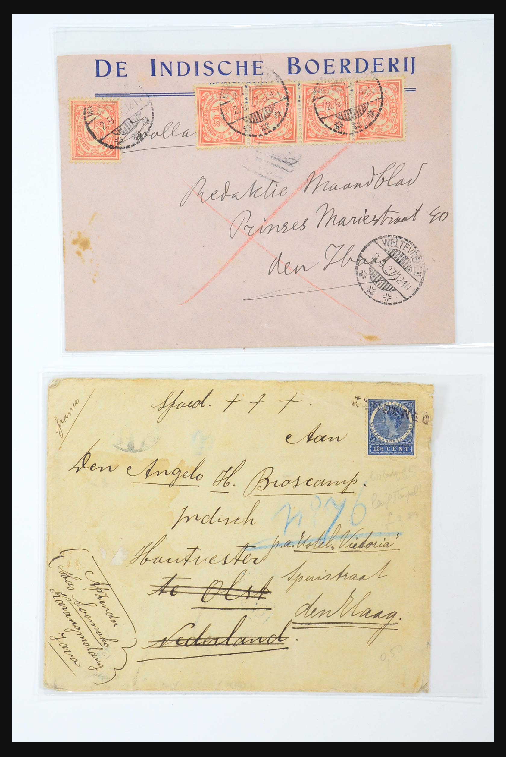 31361 802 - 31361 Nederlands Indië brieven 1880-1950.