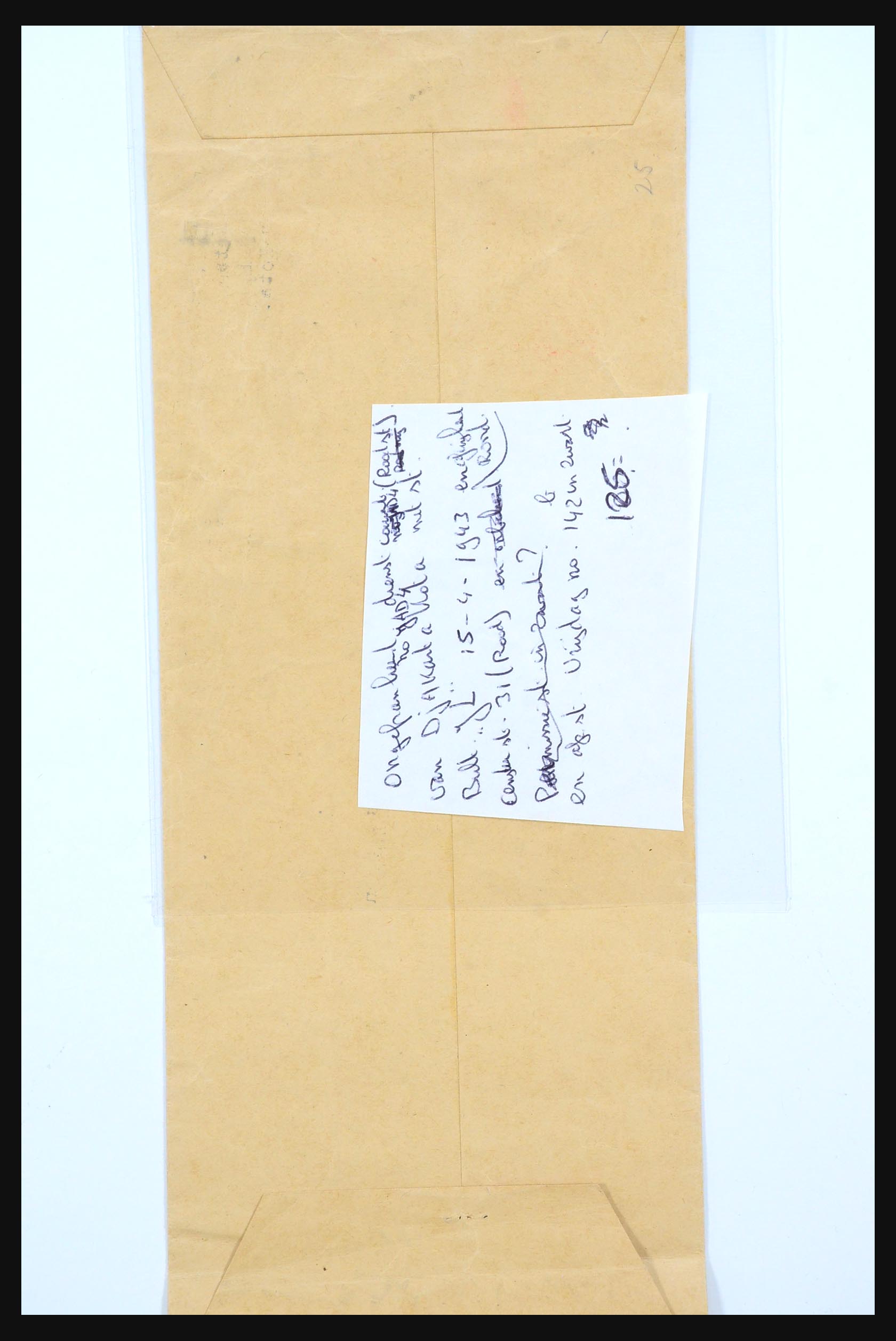 31362 065 - 31362 Nederlands Indië Japanse bezetting brieven 1942-1945.