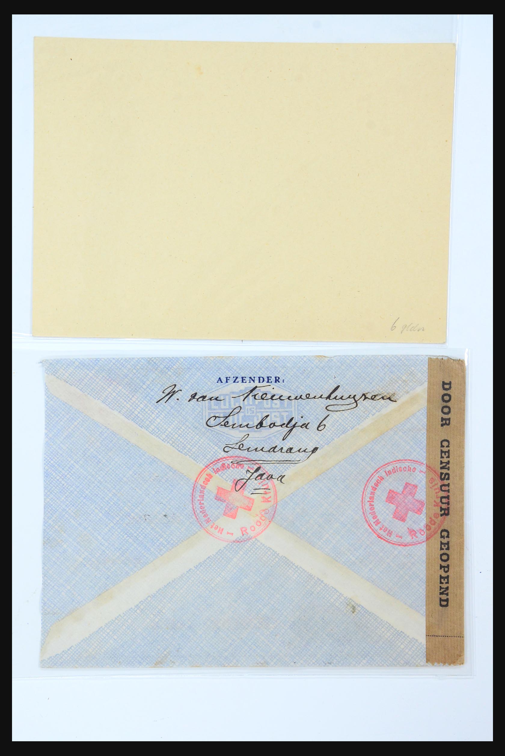 31362 071 - 31362 Nederlands Indië Japanse bezetting brieven 1942-1945.
