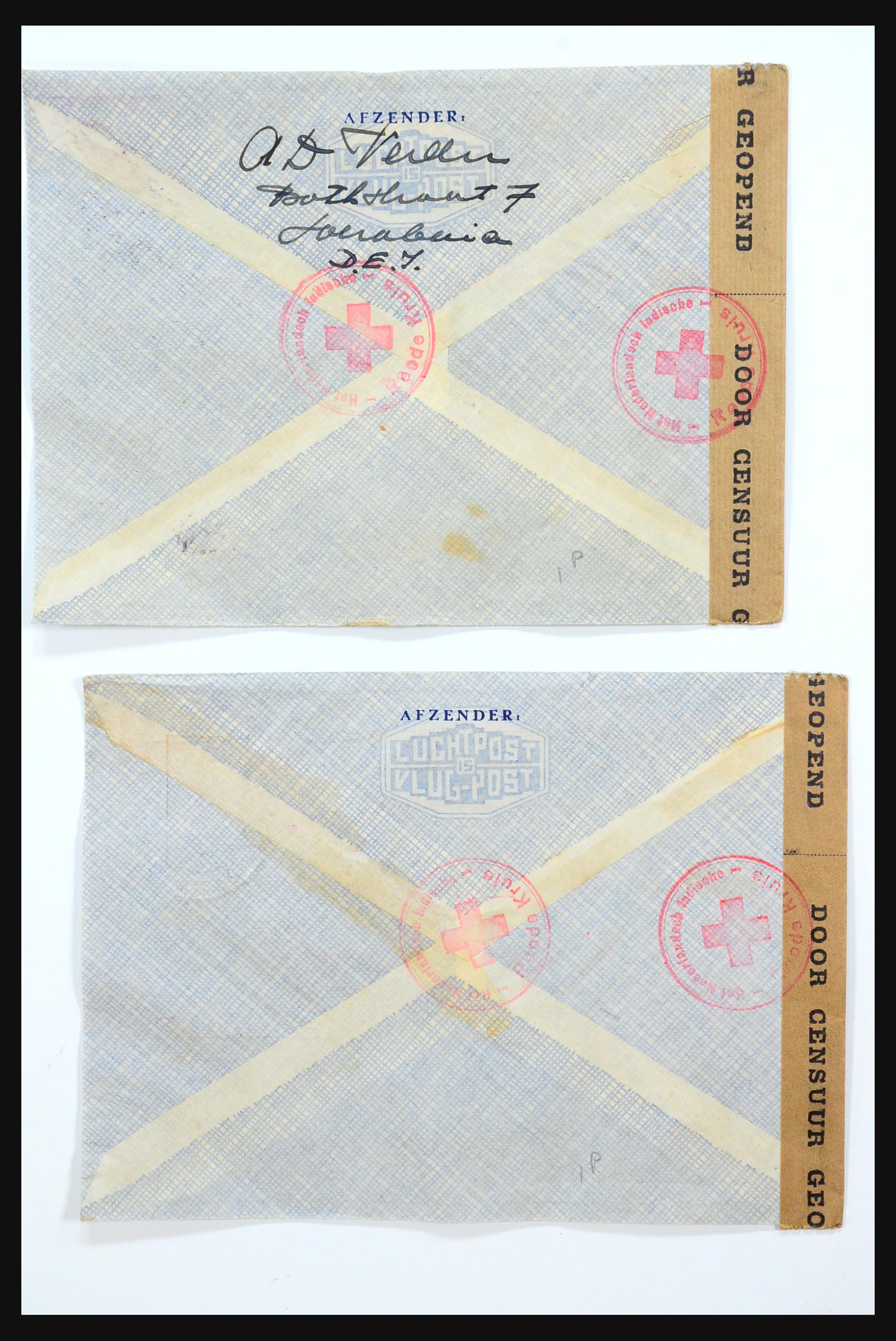 31362 086 - 31362 Nederlands Indië Japanse bezetting brieven 1942-1945.