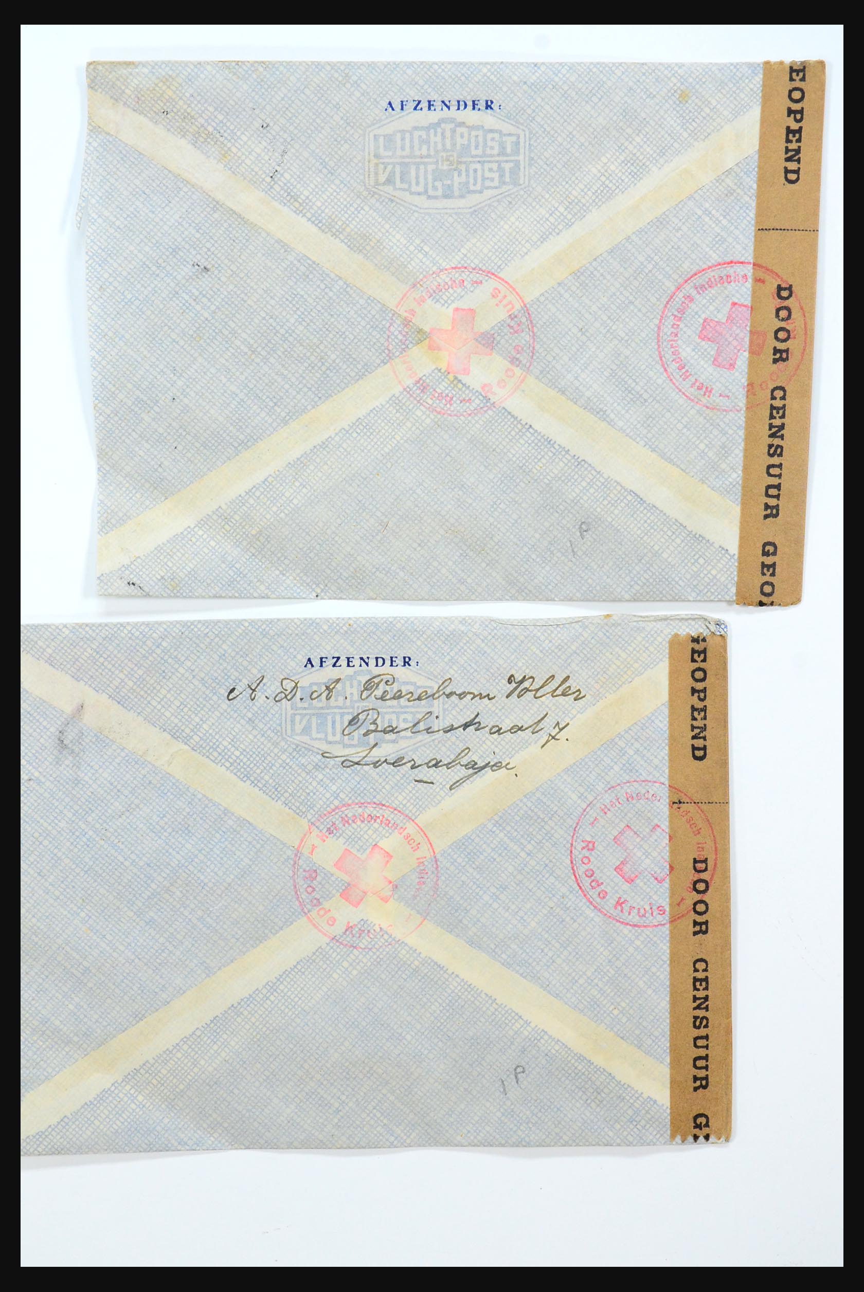 31362 088 - 31362 Nederlands Indië Japanse bezetting brieven 1942-1945.