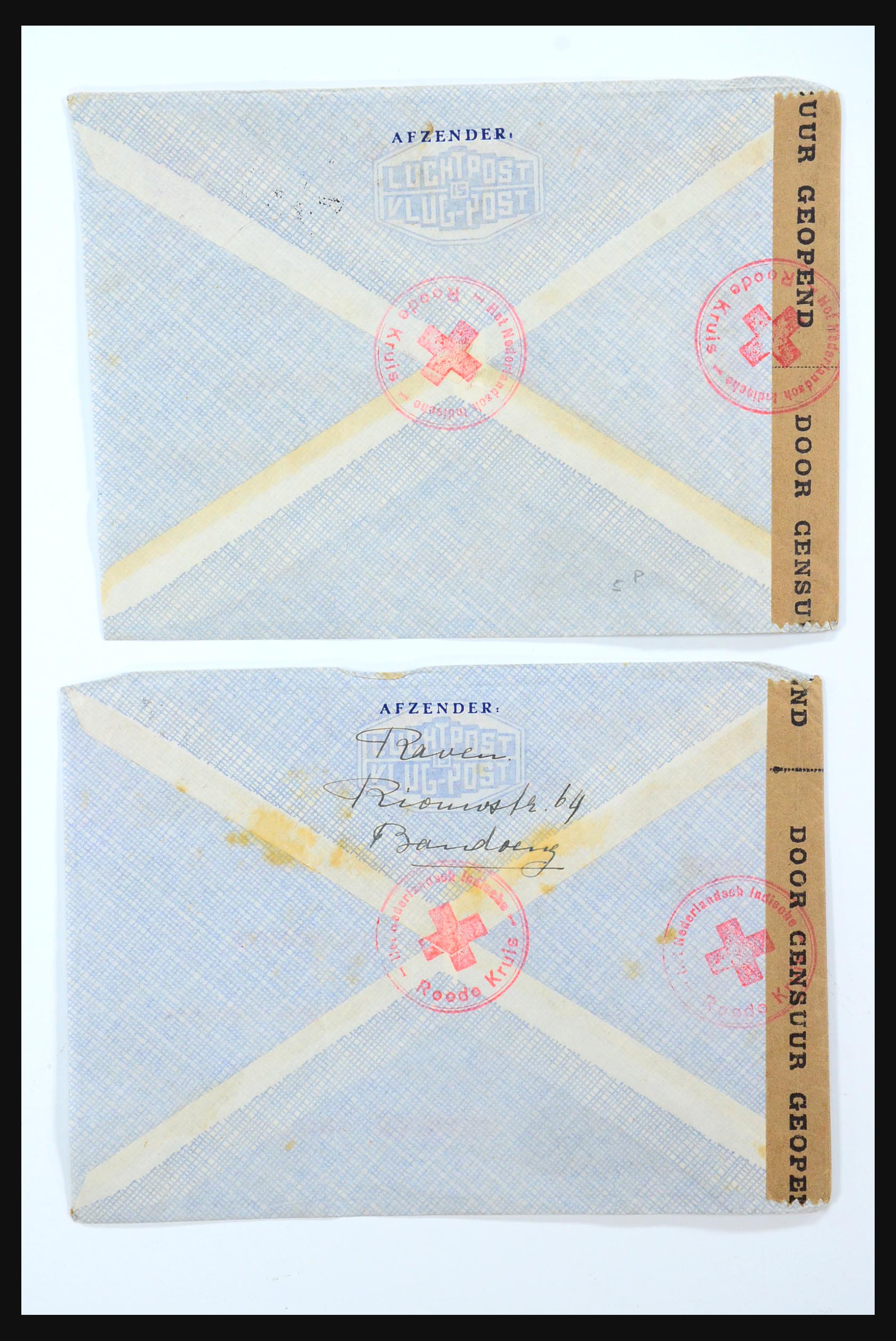 31362 109 - 31362 Nederlands Indië Japanse bezetting brieven 1942-1945.