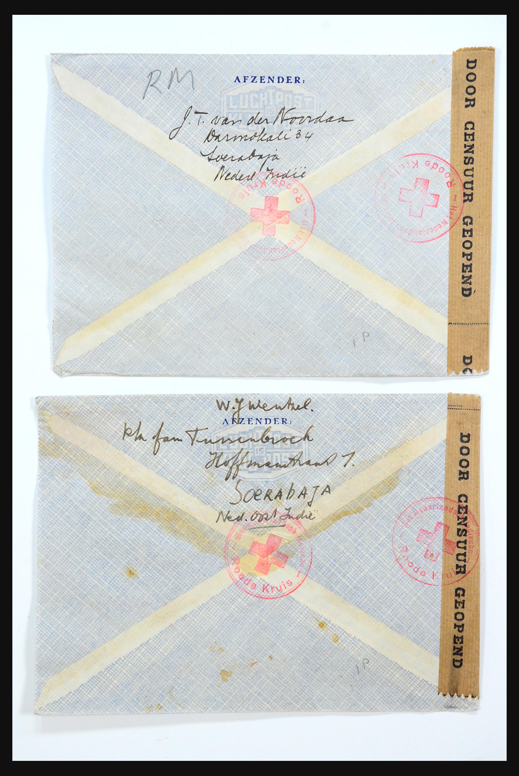 31362 111 - 31362 Netherlands Indies Japanese occupation covers 1942-1945.